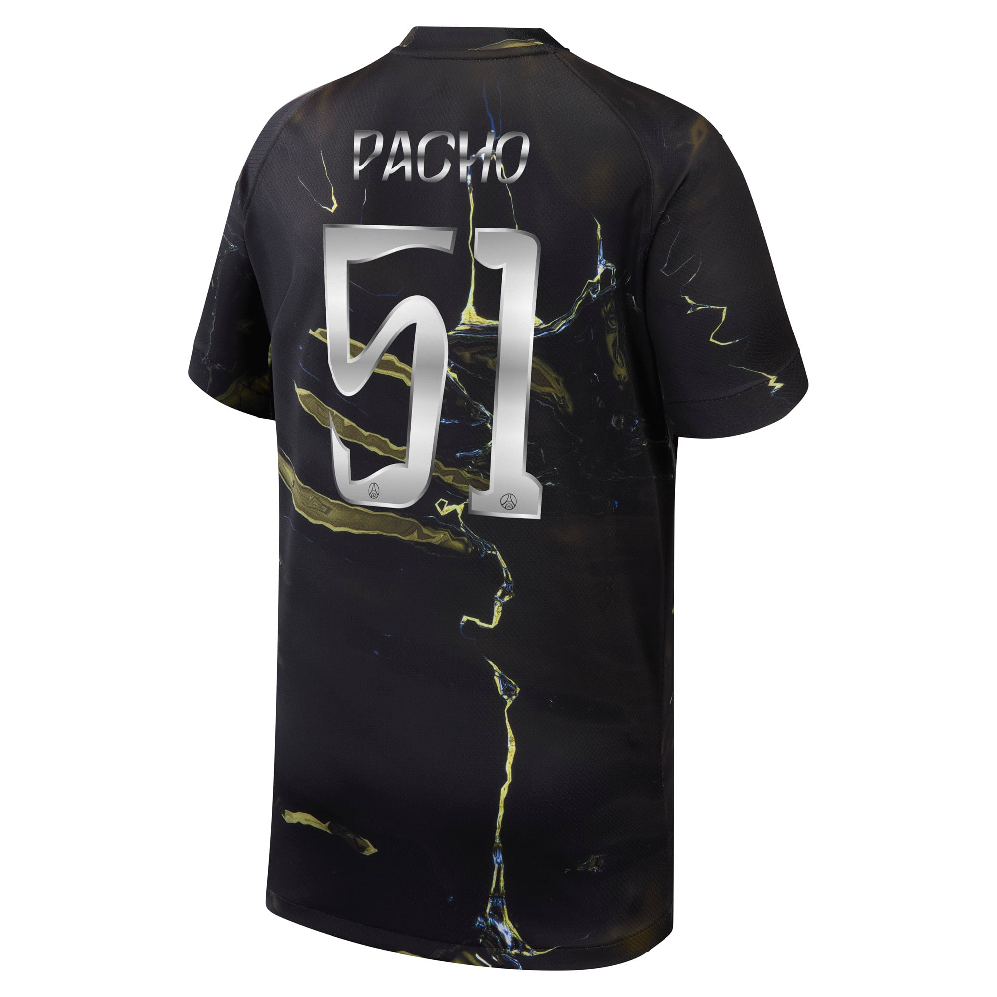 PSG Jordan Night Edition Stadium Shirt 2025-26 - Kids with Cup printing Pacho 51, , rebel_hi-res