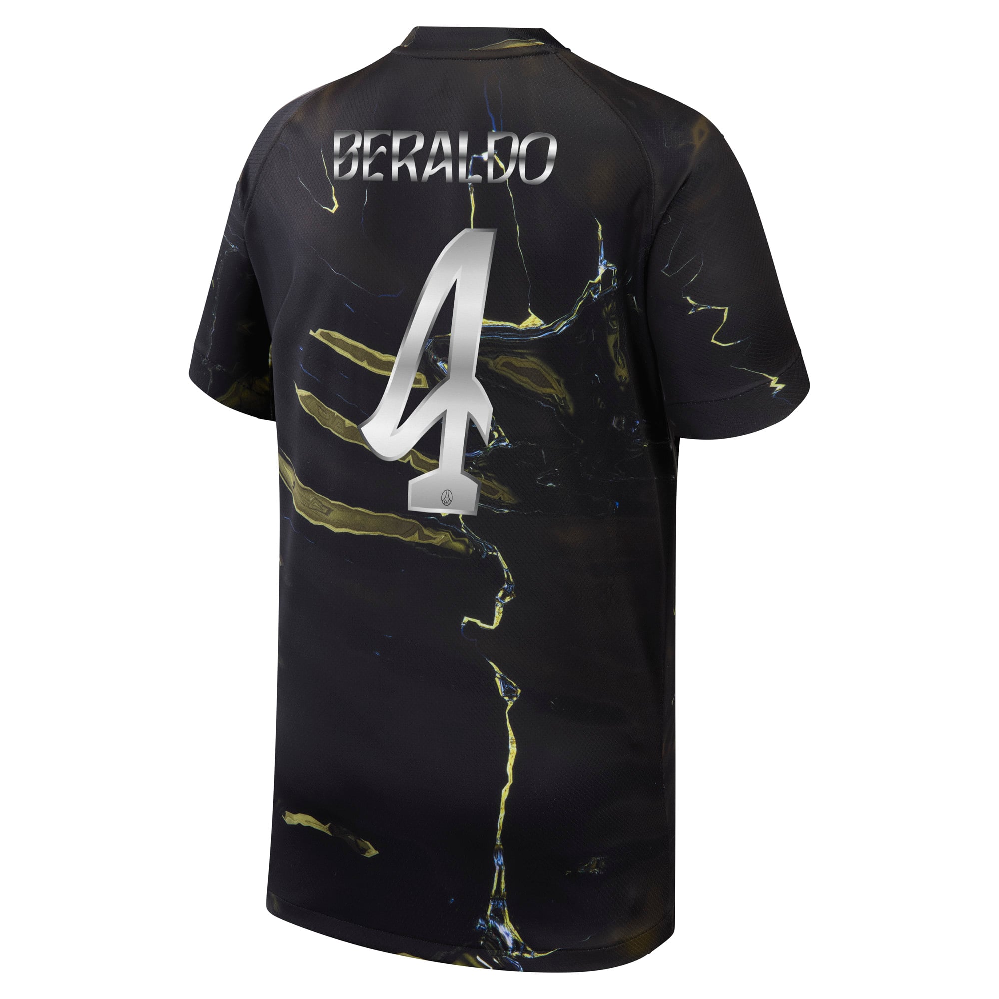 PSG Jordan Night Edition Stadium Shirt 2025-26 - Kids with Cup printing Beraldo 4, , rebel_hi-res