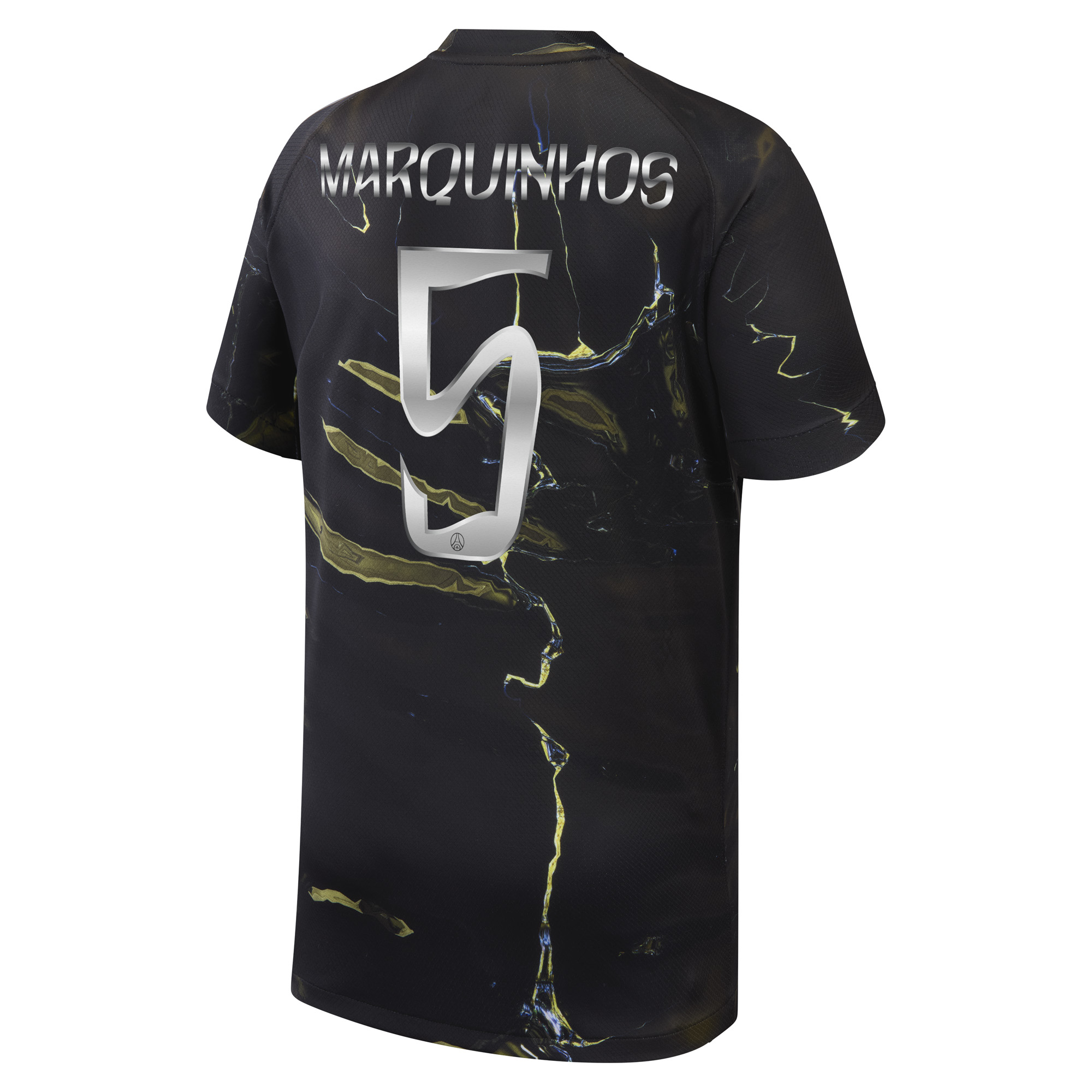 PSG Jordan Night Edition Stadium Shirt 2025-26 - Kids with Cup printing Marquinhos 5, , rebel_hi-res