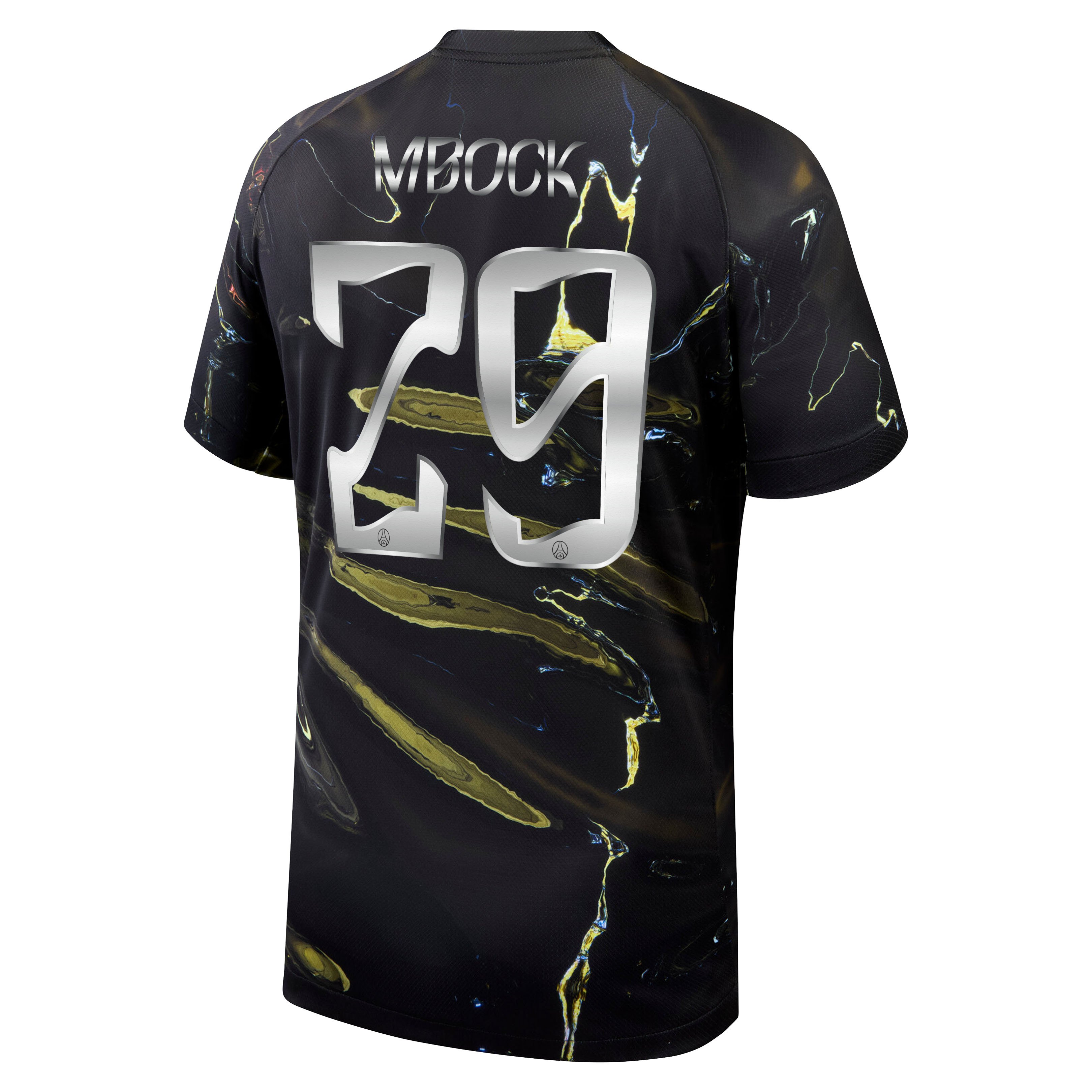 PSG Jordan Night Edition Stadium Shirt 2025-26 with Mbock 29 printing, , rebel_hi-res