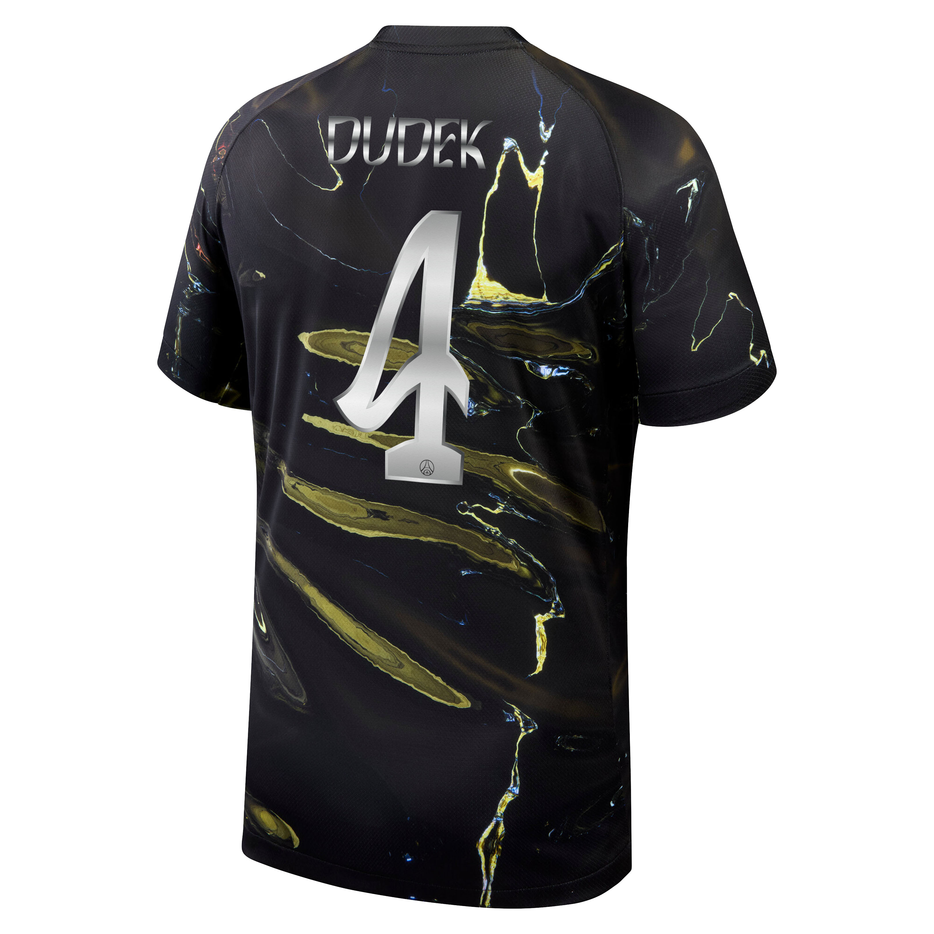 PSG Jordan Night Edition Stadium Shirt 2025-26 with Dudek 4 printing, , rebel_hi-res