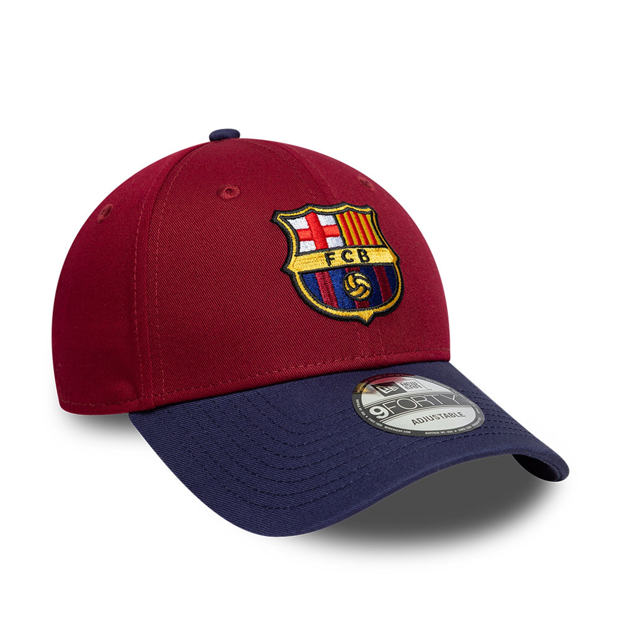 Barcelona New Era Contrast 9FORTY - Maroon, , rebel_hi-res