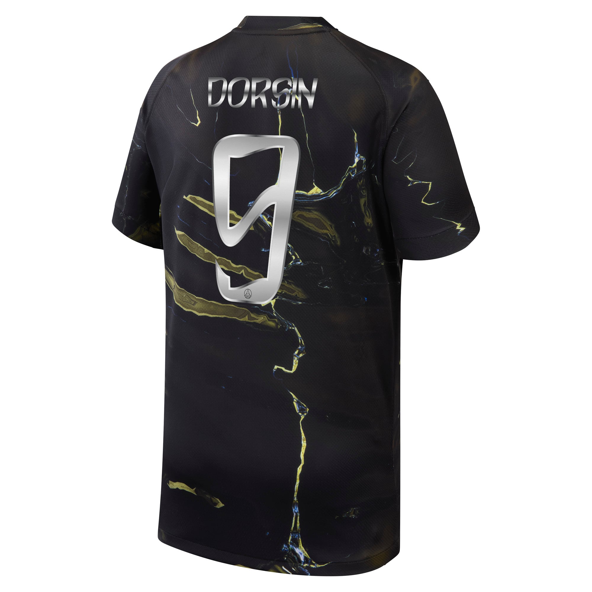 PSG Jordan Night Edition Stadium Shirt 2025-26 - Kids with Dorsin 9 printing, , rebel_hi-res