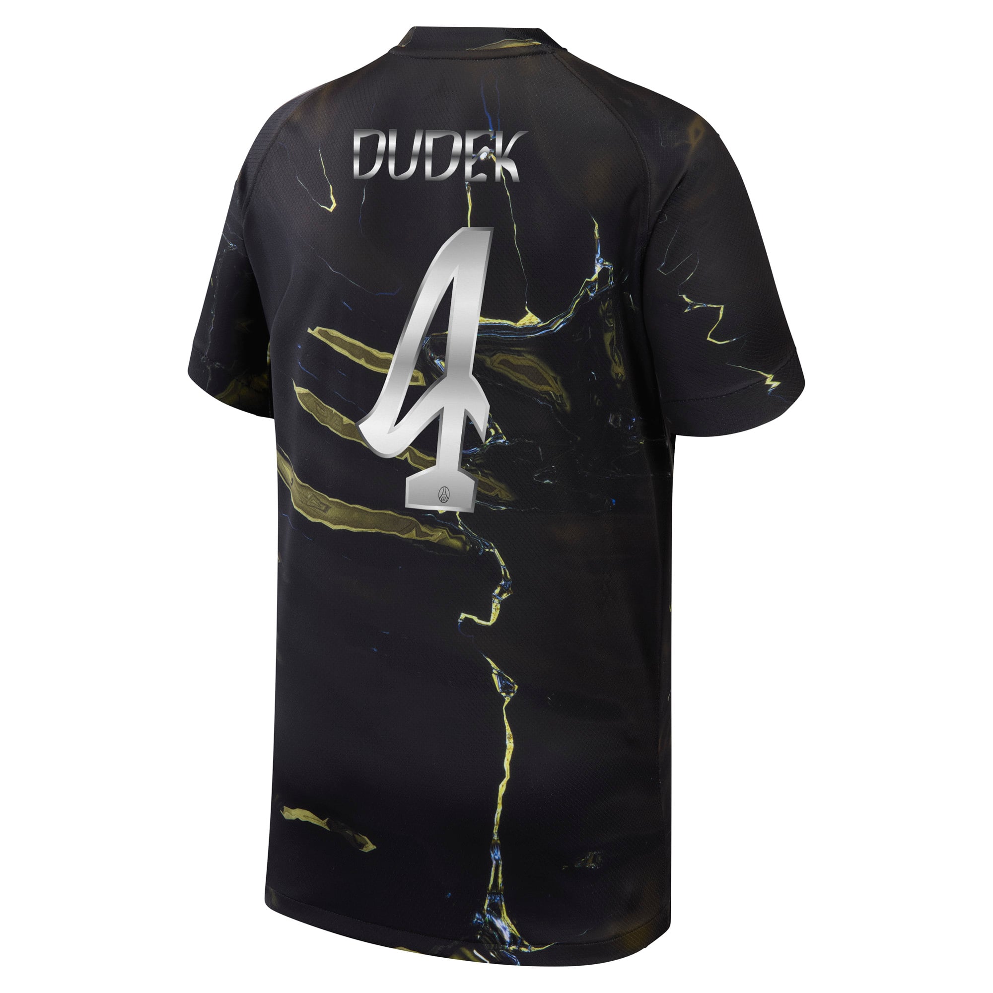 PSG Jordan Night Edition Stadium Shirt 2025-26 - Kids with Dudek 4 printing, , rebel_hi-res
