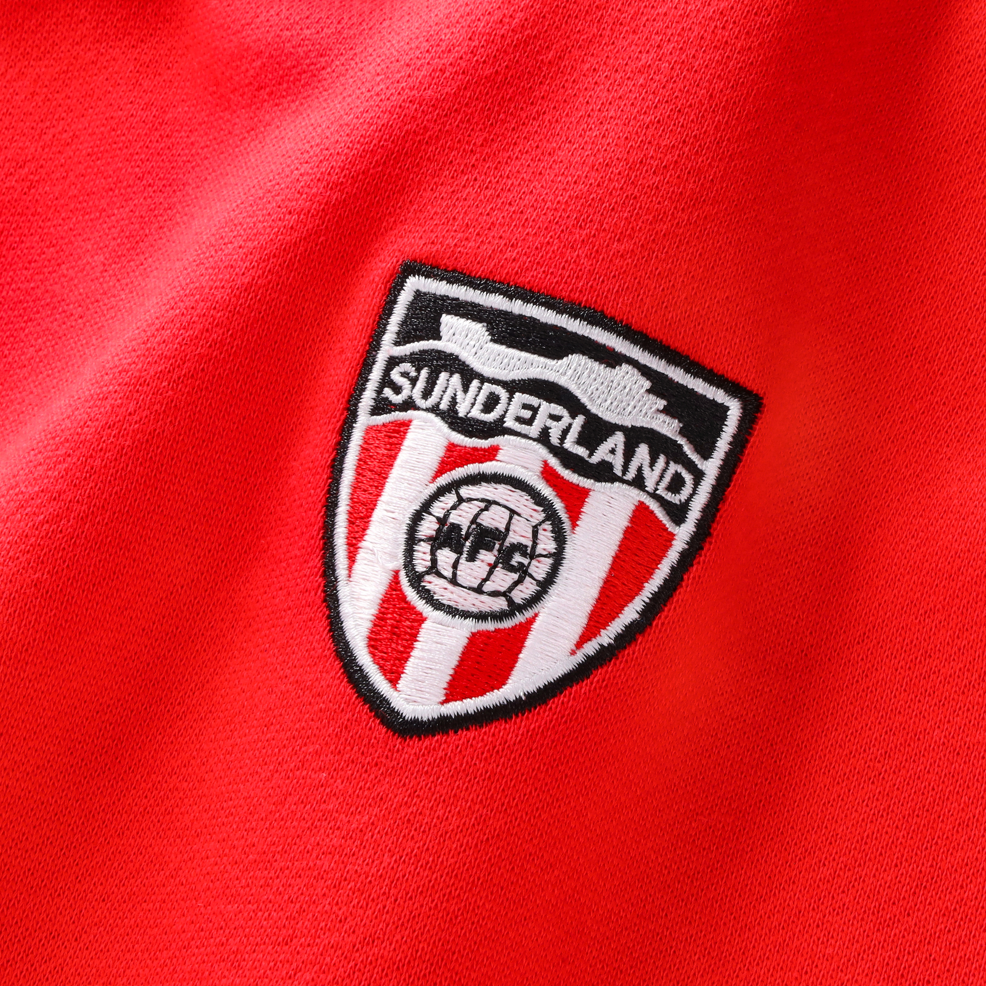 Sunderland Retro Hoodie - Red - Kids, , rebel_hi-res