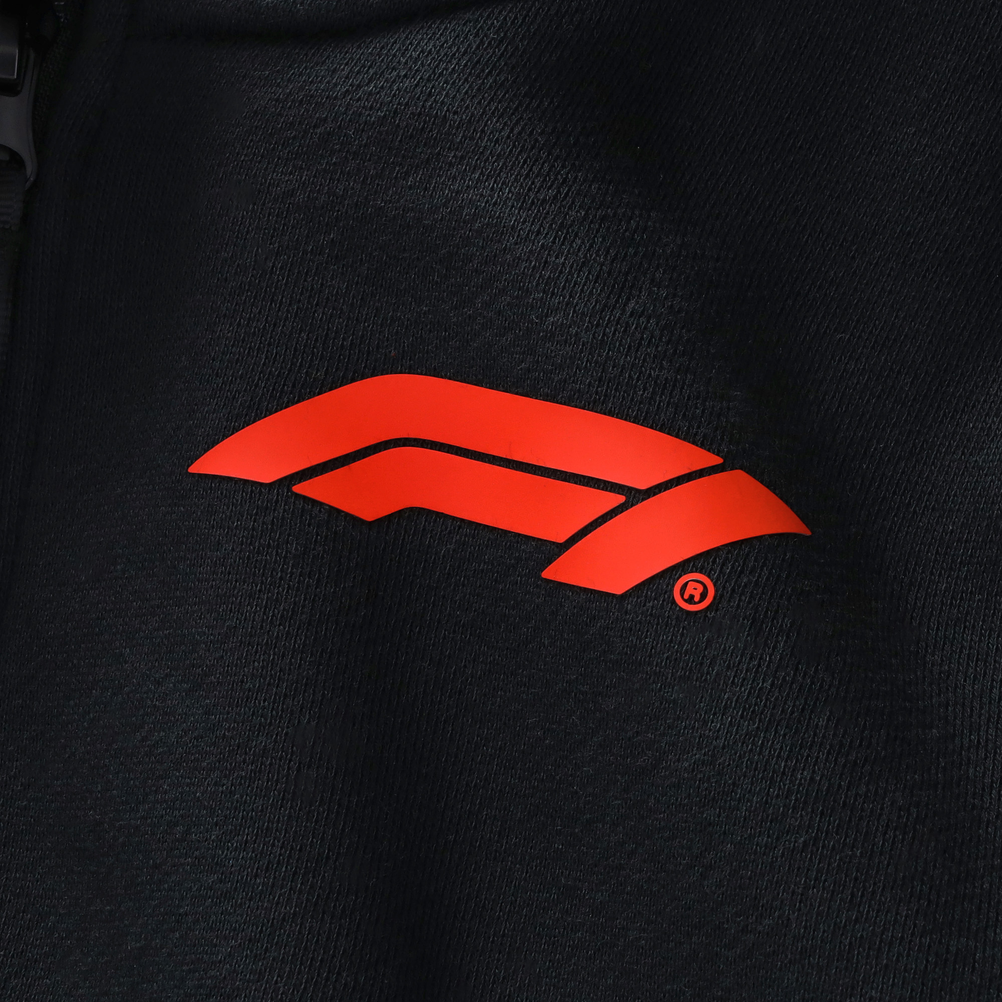 Formula 1 Classics Core Full Zip Hoodie - Black - Kids, , rebel_hi-res