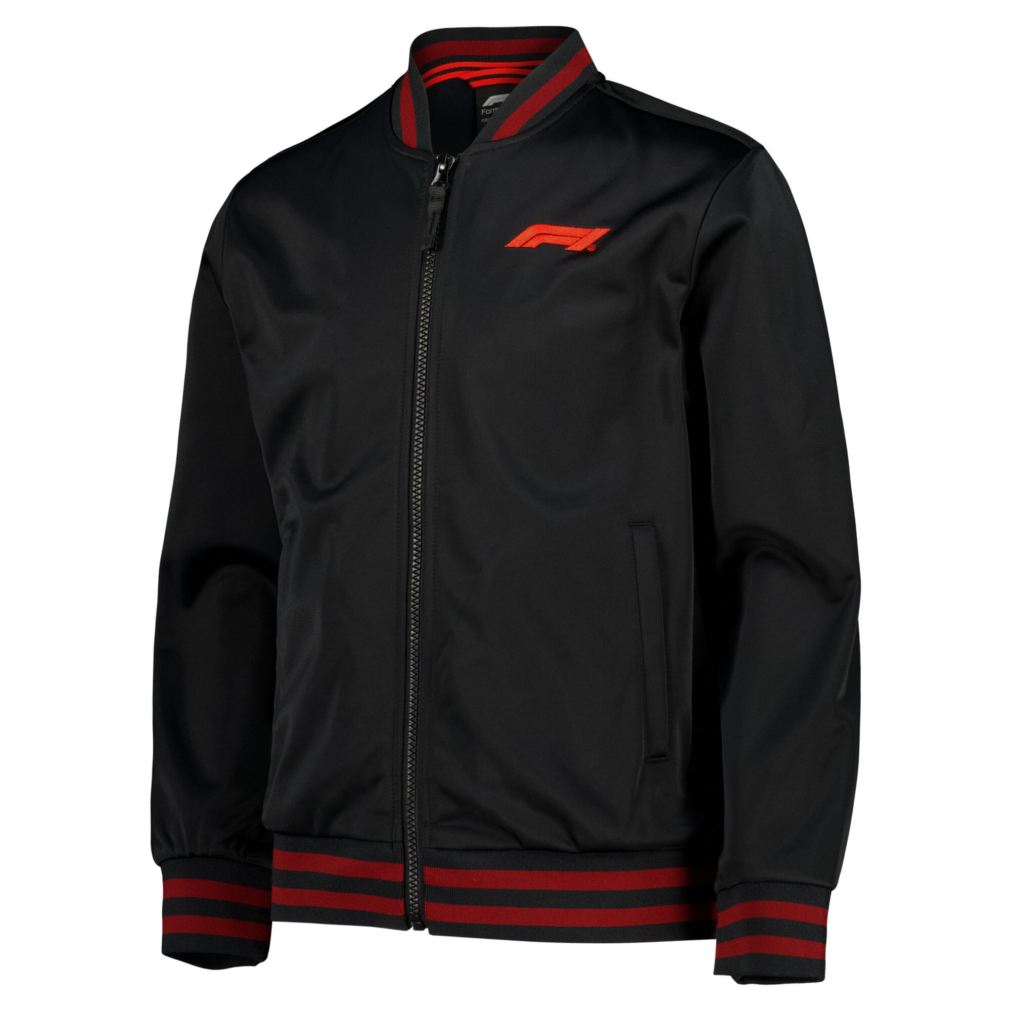 Formula 1 Retro Track Jacket - Black - Kids, , rebel_hi-res