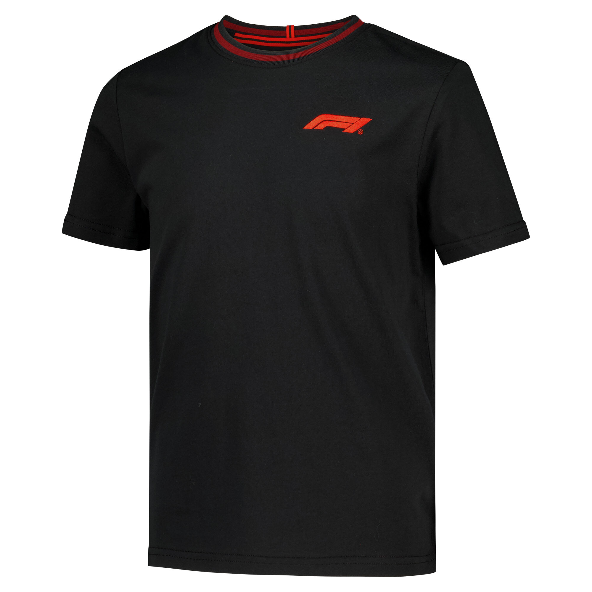 Formula 1 Retro Ringer T-Shirt - Black - Kids, , rebel_hi-res