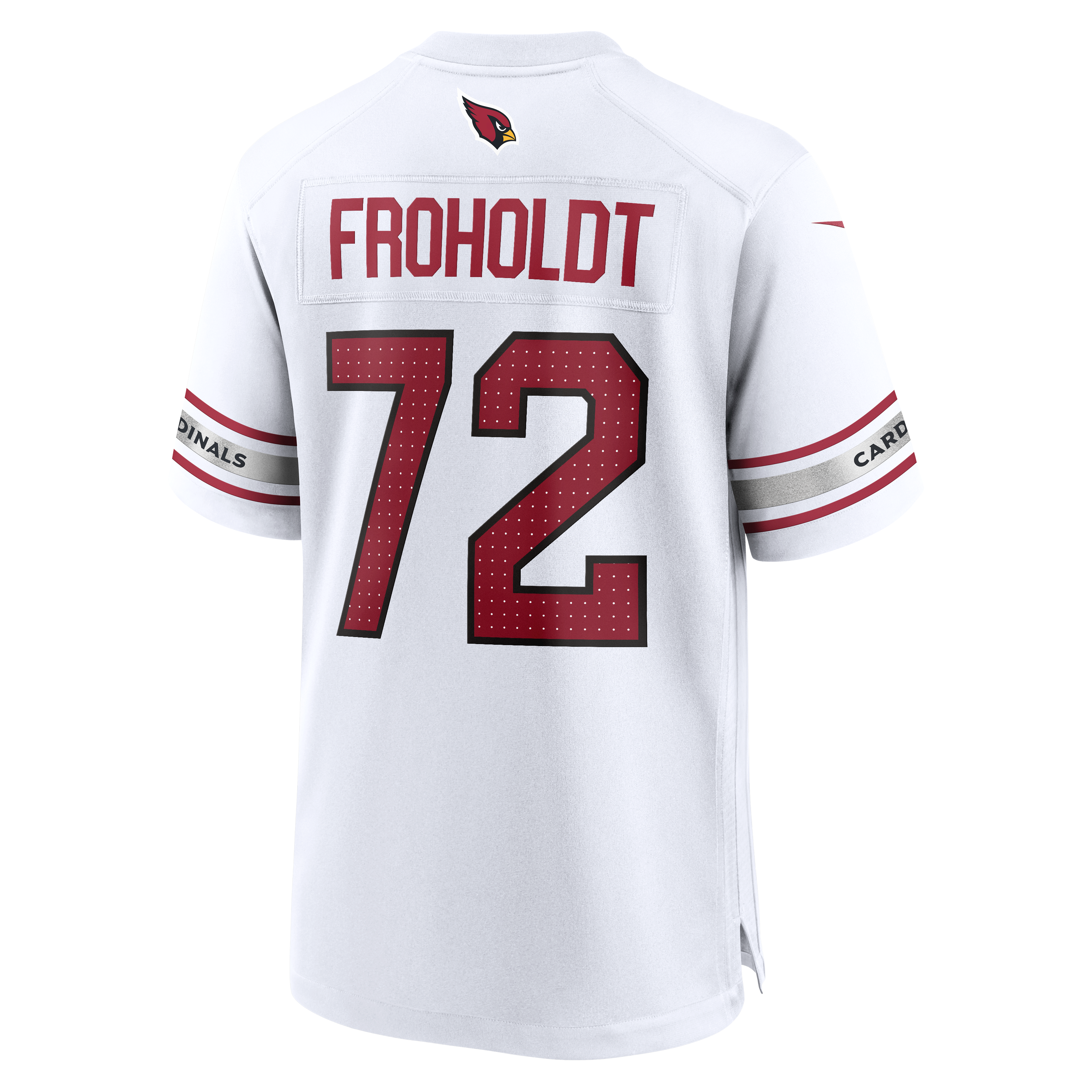 Arizona Cardinals Nike Game Road Jersey - White - Hjalte Froholdt - Youth, , rebel_hi-res