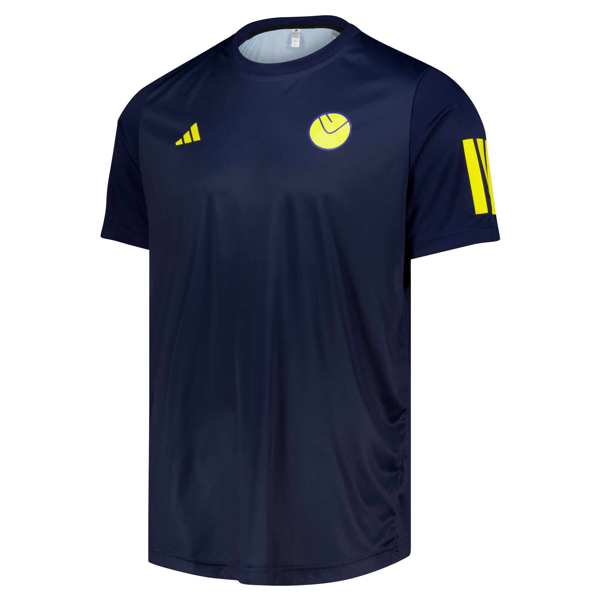 Leeds United adidas Padel T-Shirt - Navy, , rebel_hi-res