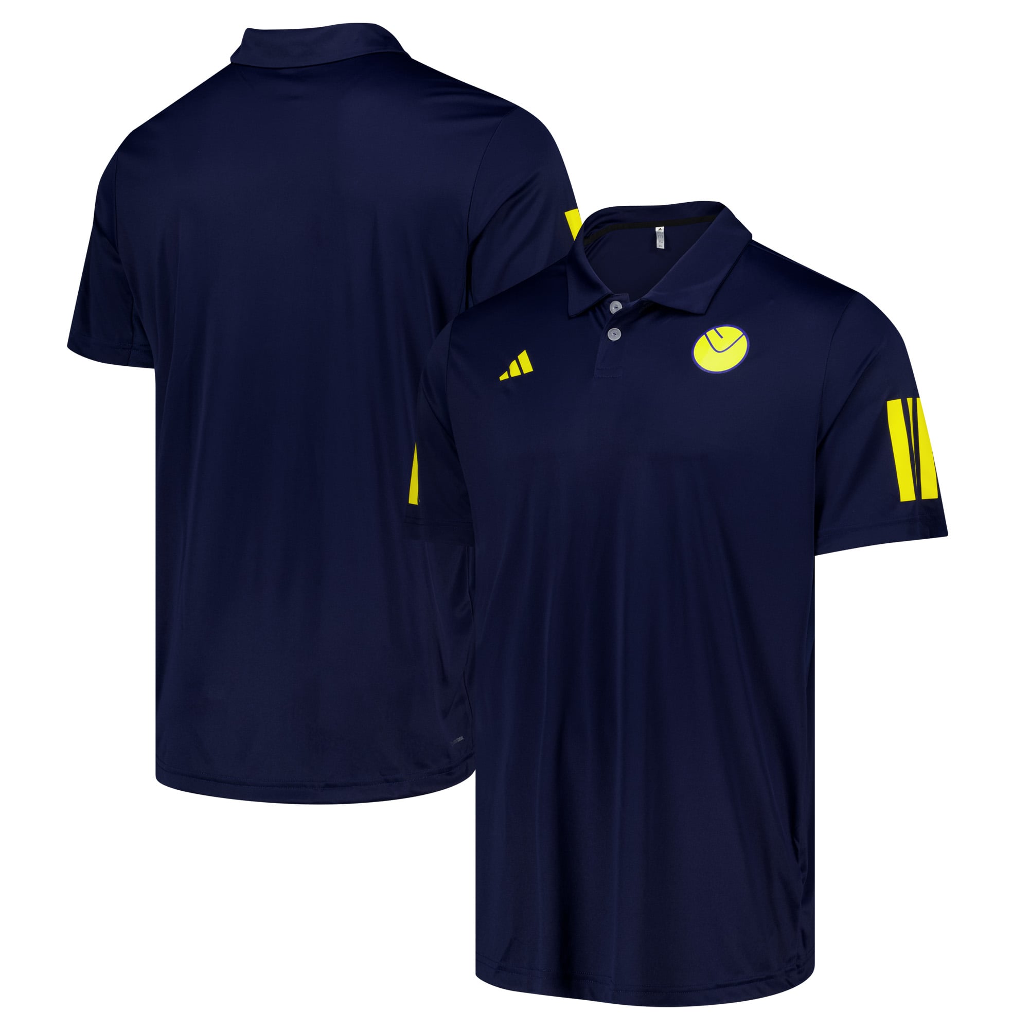 Leeds United adidas Padel Polo - Navy