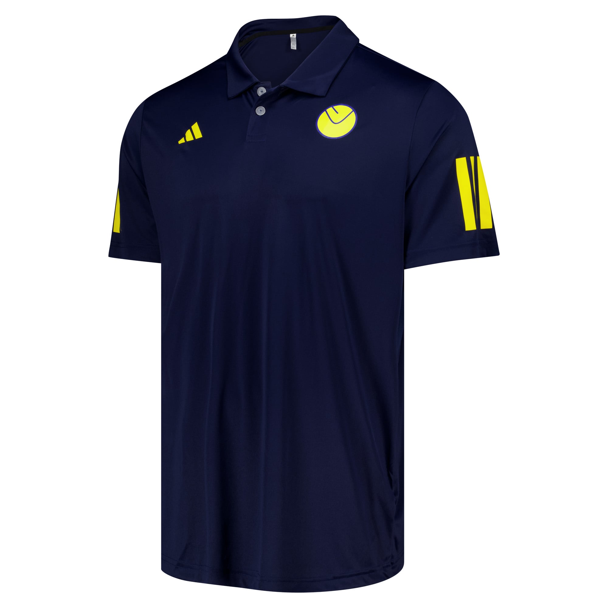 Leeds United adidas Padel Polo - Navy, , rebel_hi-res