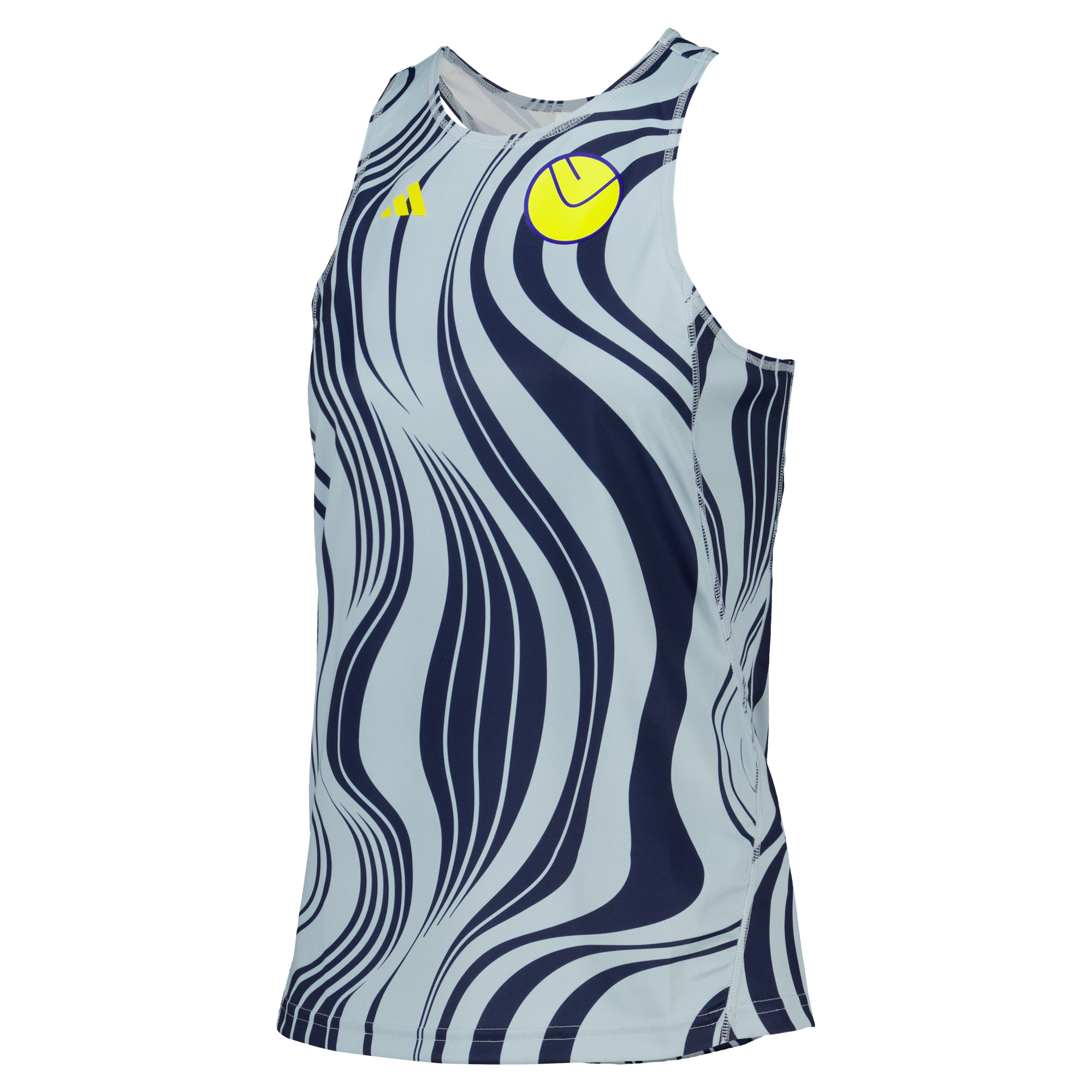 Leeds United adidas Padel Tank - Blue - Womens, , rebel_hi-res