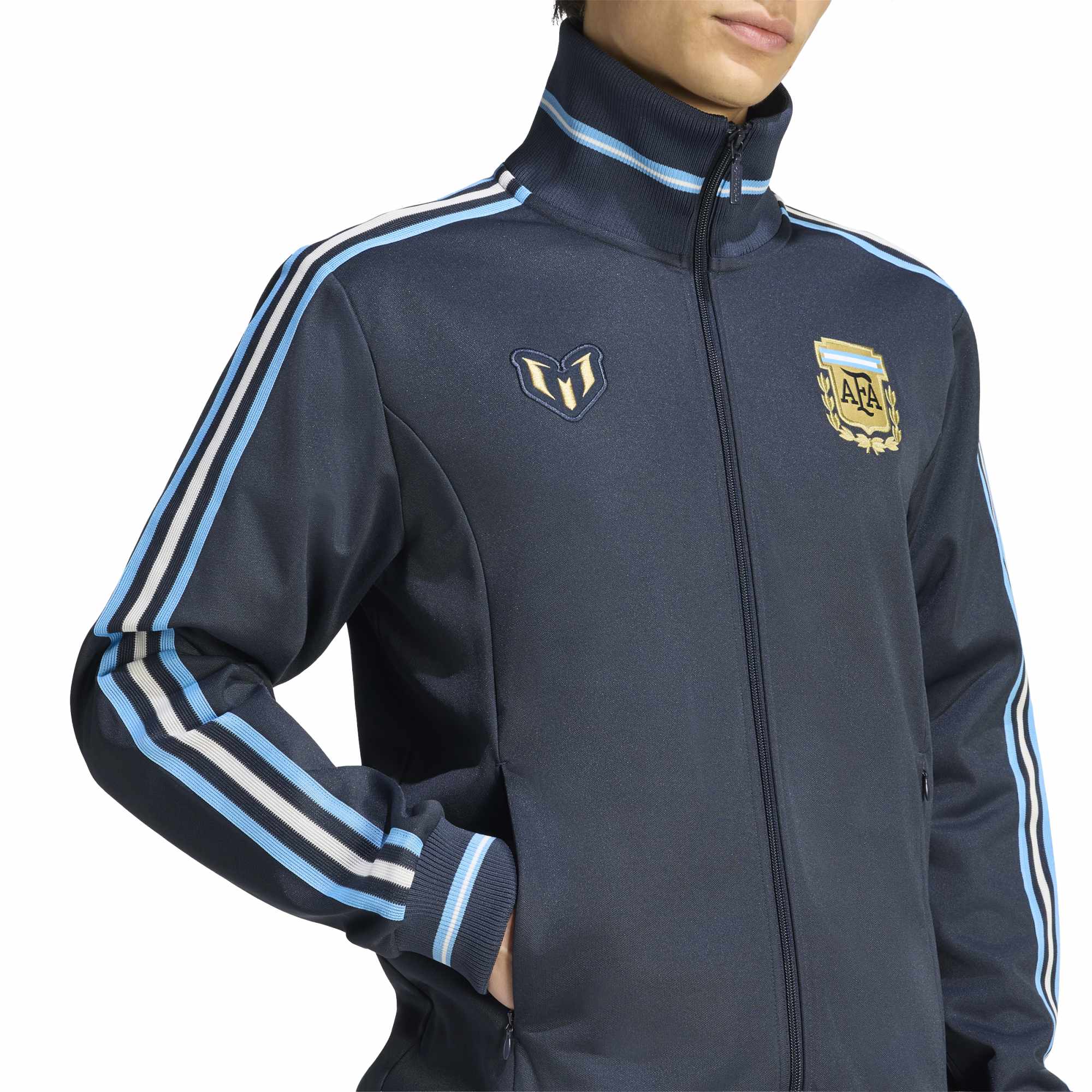 Argentina adidas Messi Track Top - Navy, , rebel_hi-res