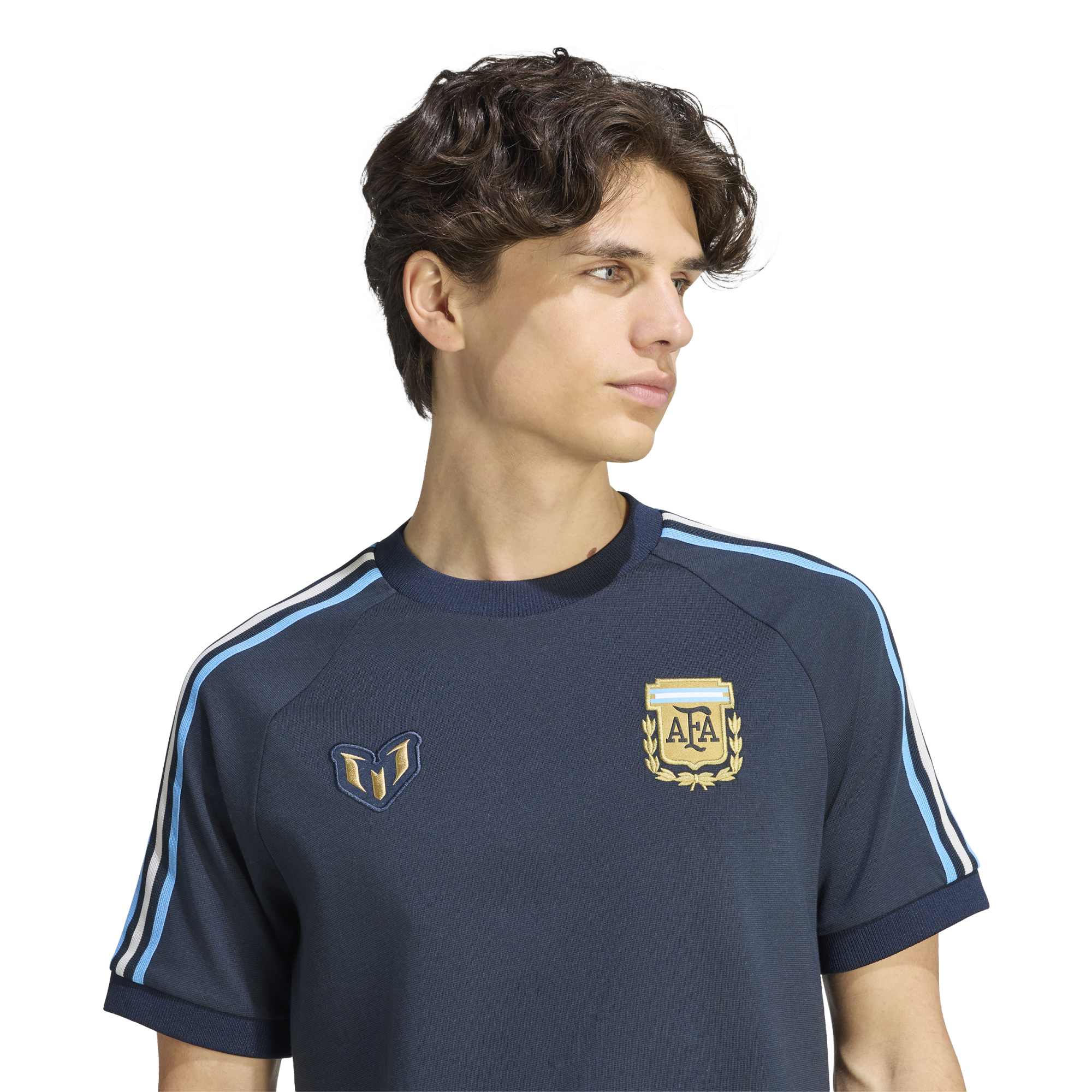 Argentina adidas Messi T-Shirt - Navy, , rebel_hi-res