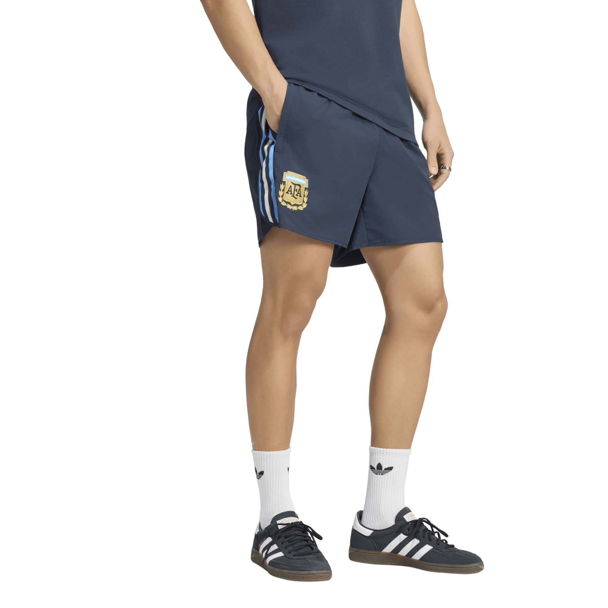 Argentina adidas Messi Shorts - Navy, , rebel_hi-res