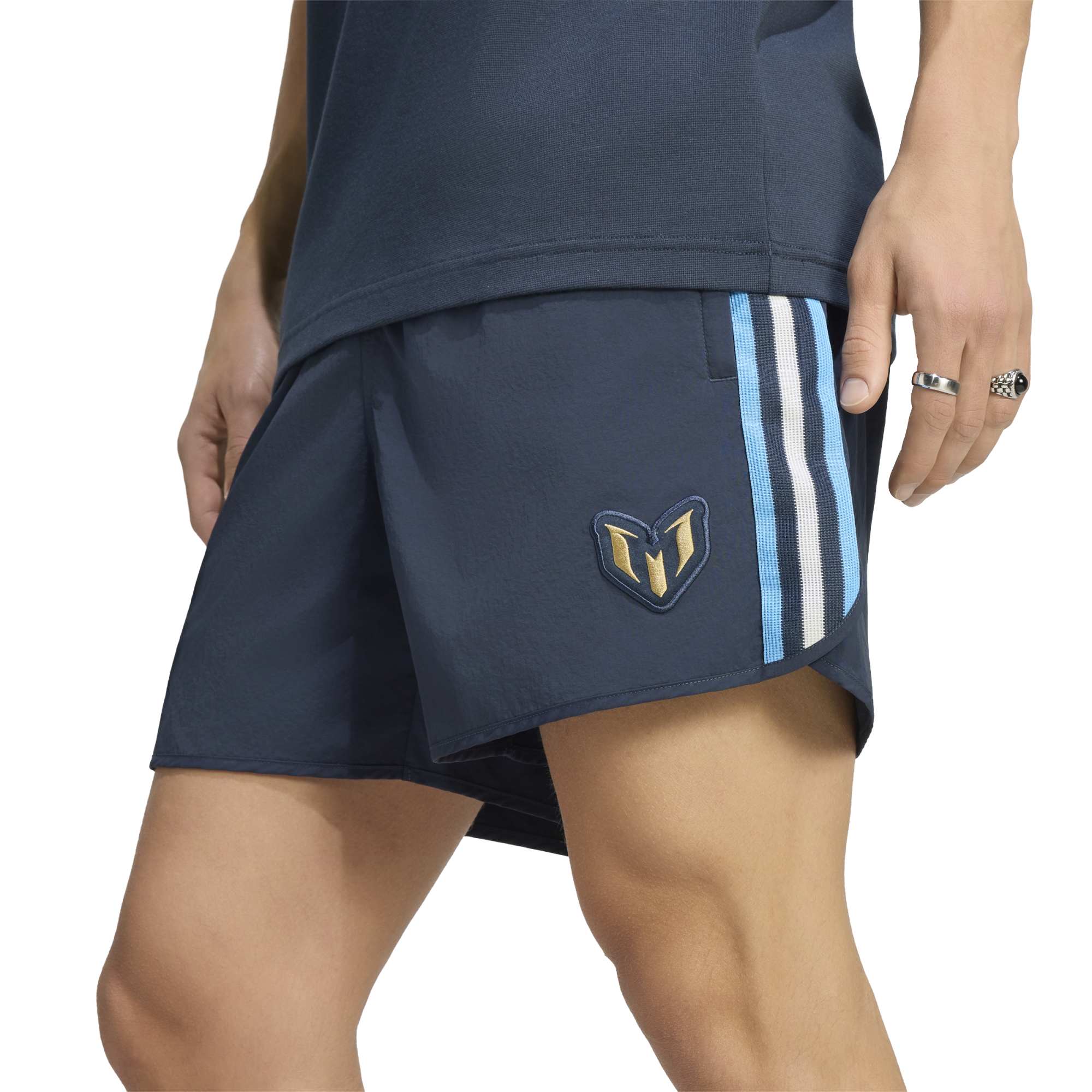 Argentina adidas Messi Shorts - Navy, , rebel_hi-res