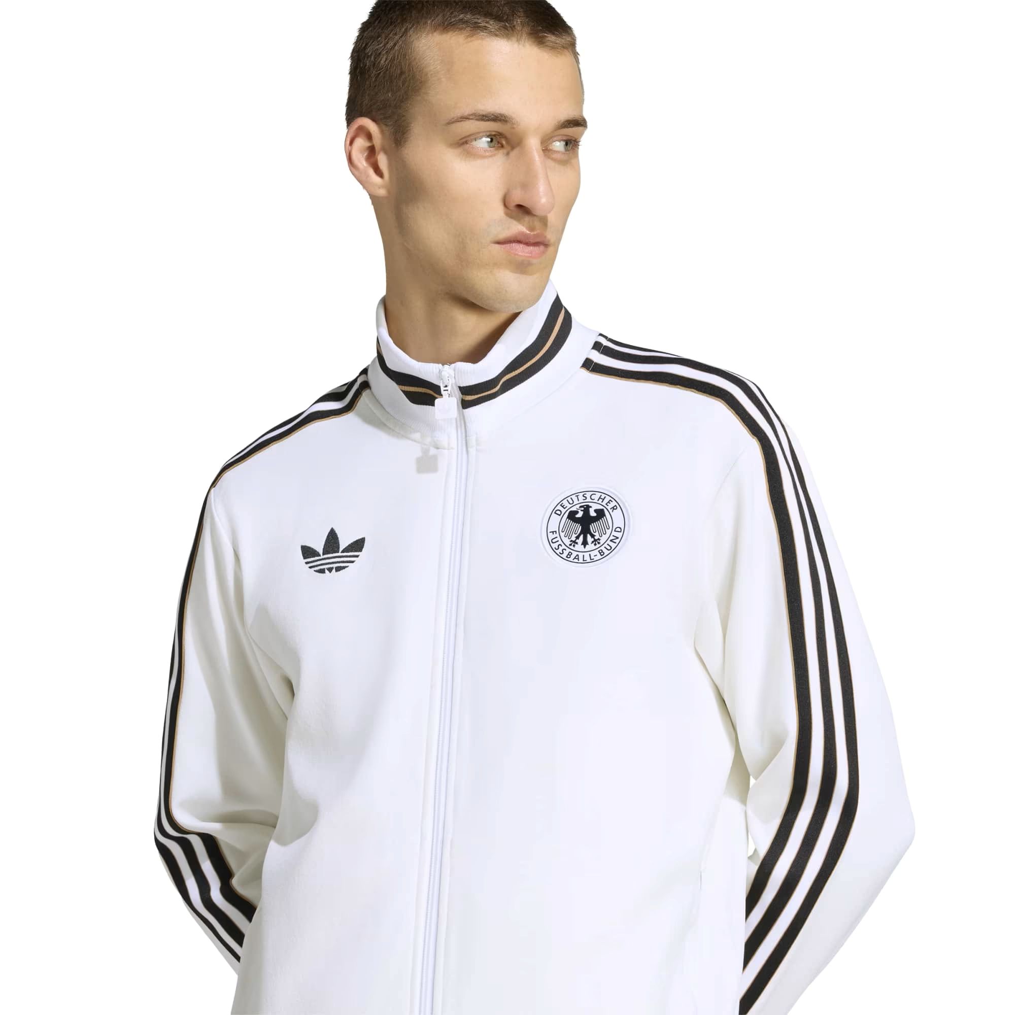 Germany DFB adidas Third Track Top - White, , rebel_hi-res