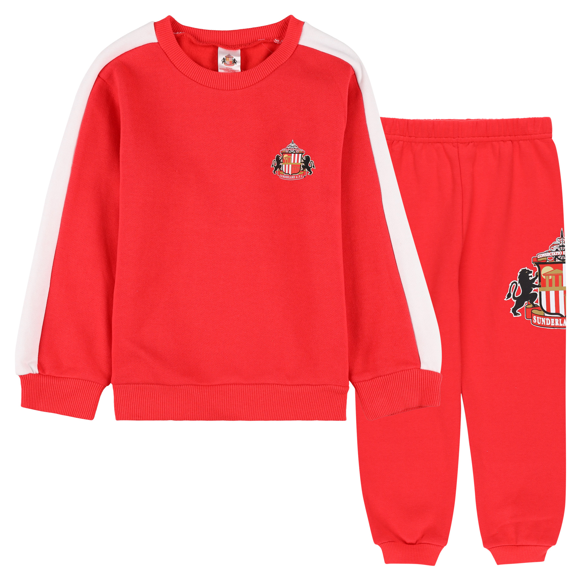 Sunderland Jog Set - Red - Infant, , rebel_hi-res