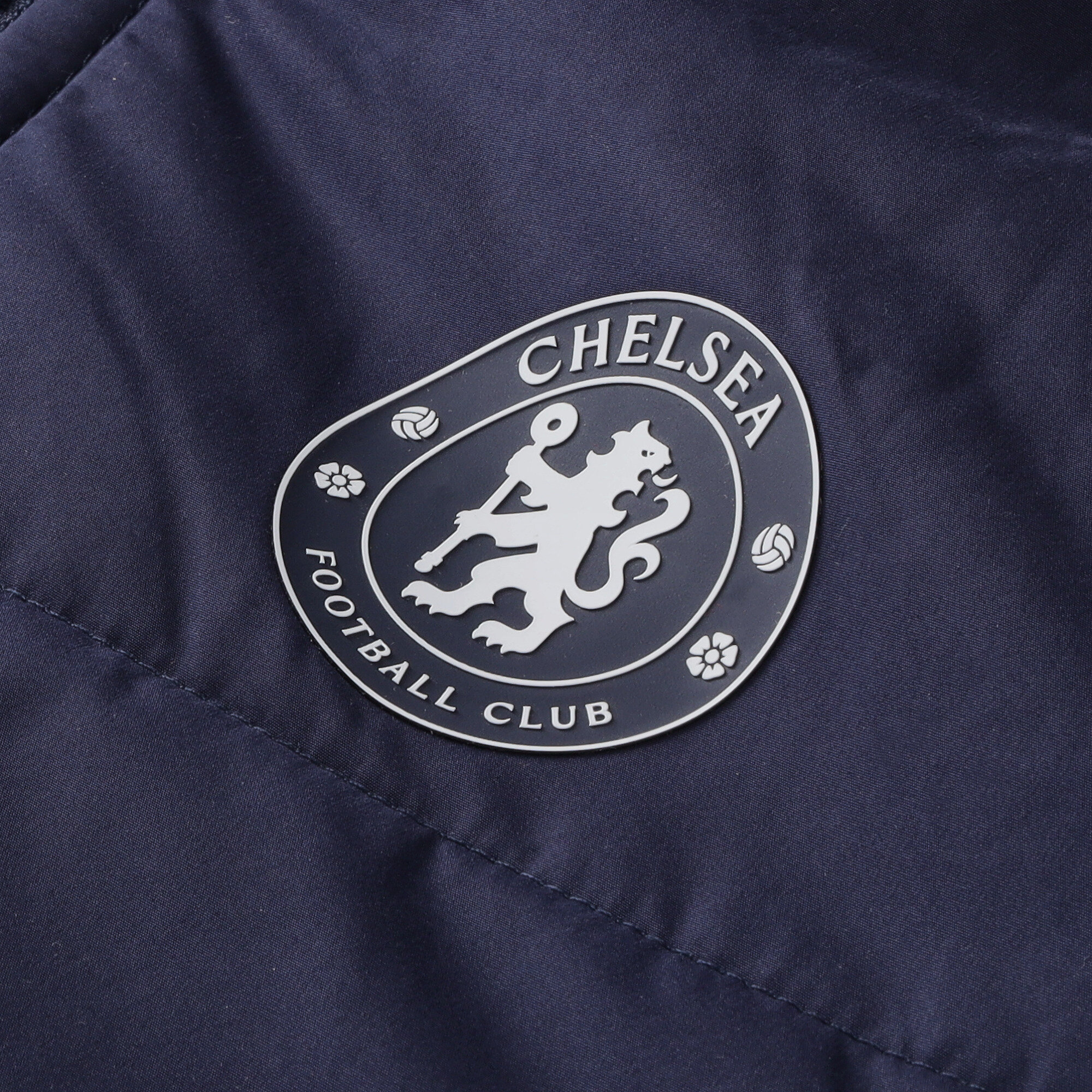 Chelsea Logo Puffer Jacket - Navy - Kids, , rebel_hi-res