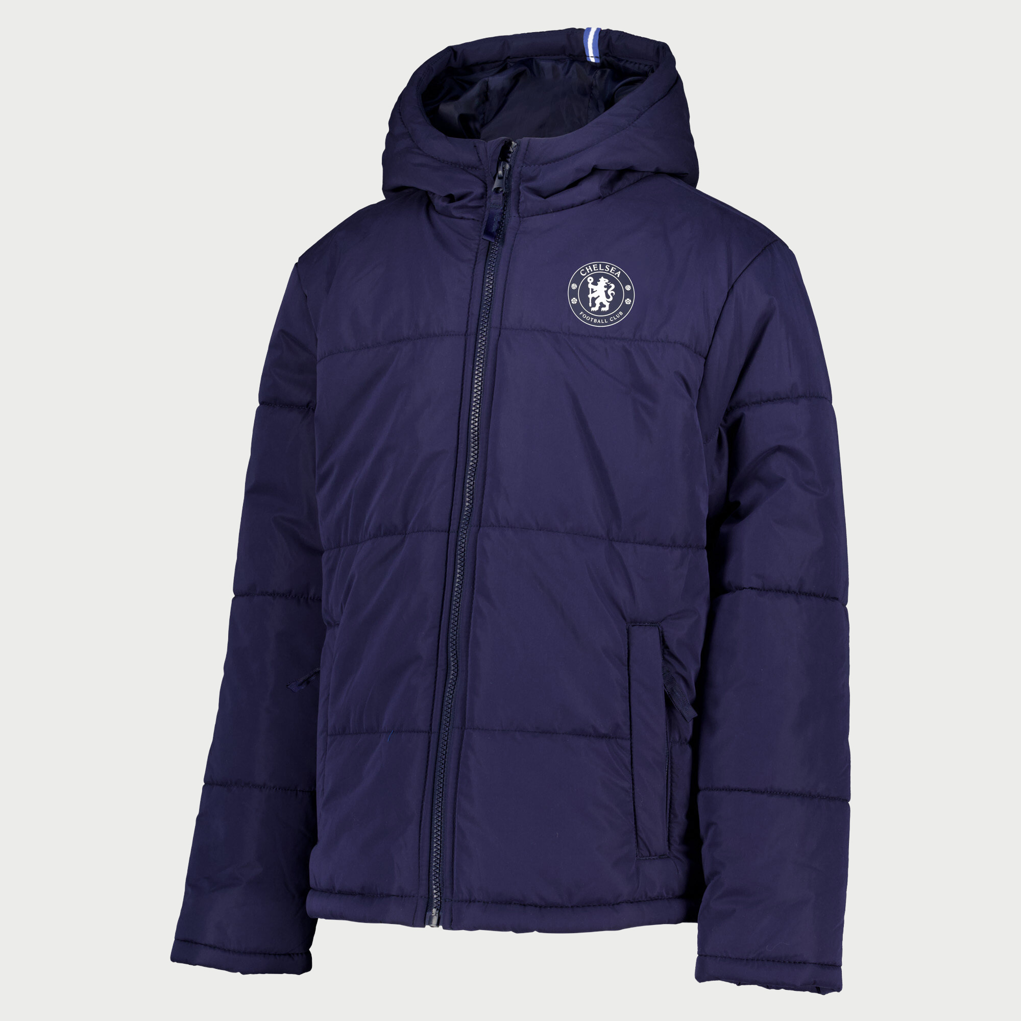 Chelsea Logo Puffer Jacket - Navy - Kids, , rebel_hi-res