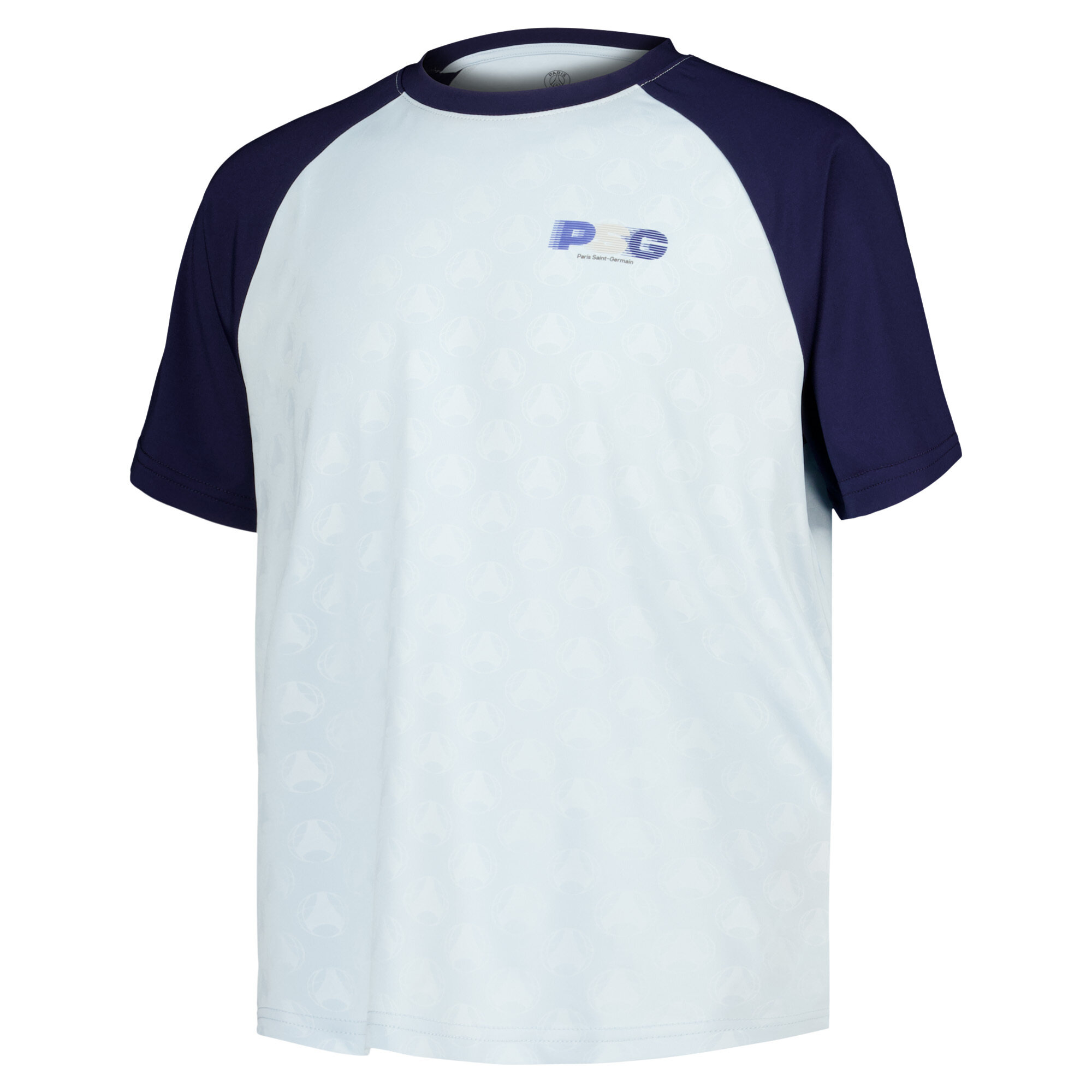 Paris Saint-Germain Motion Embossed Raglan T-Shirt - Sky - Kids, , rebel_hi-res