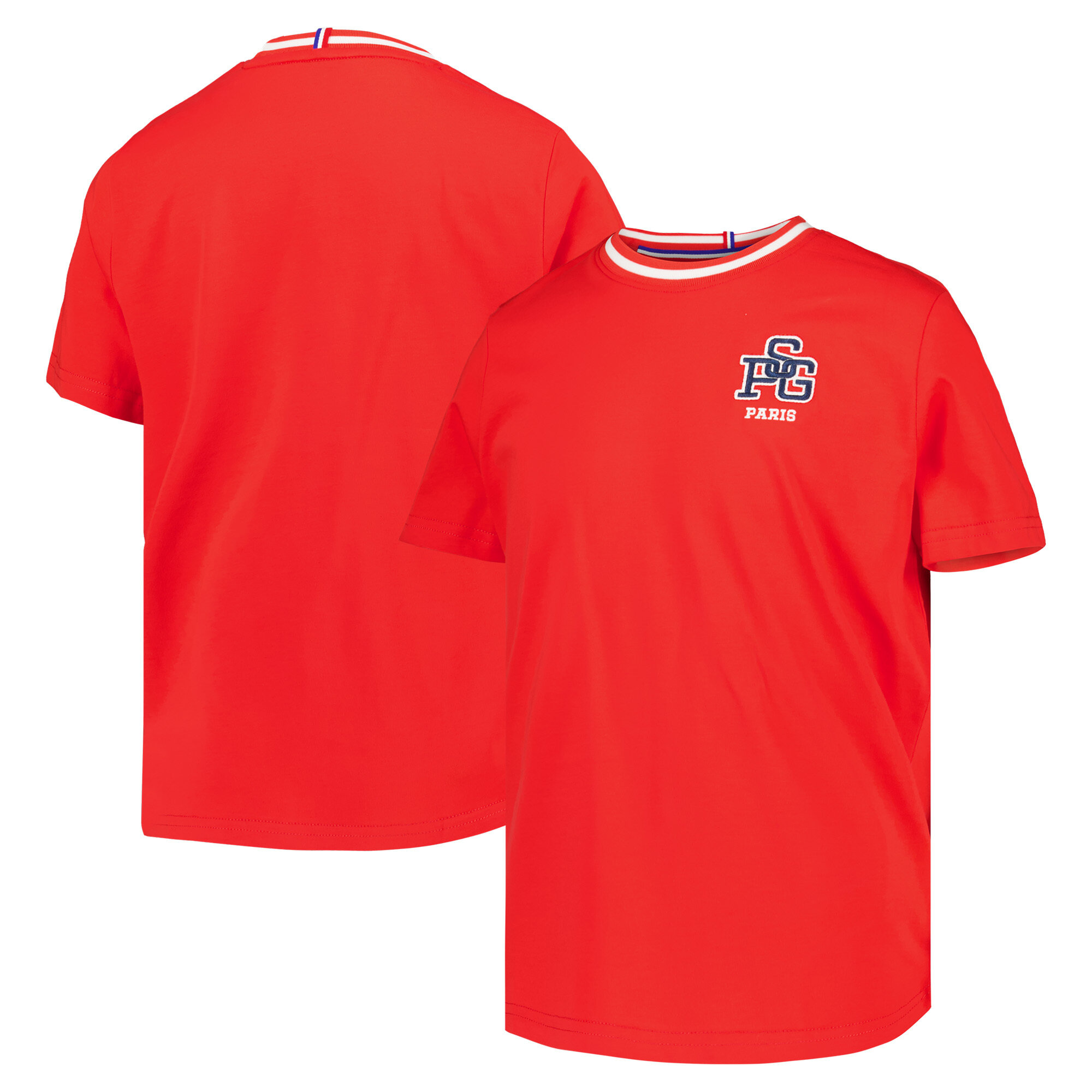 Paris Saint-Germain Retro Ringer T-Shirt - Red - Kids, , rebel_hi-res