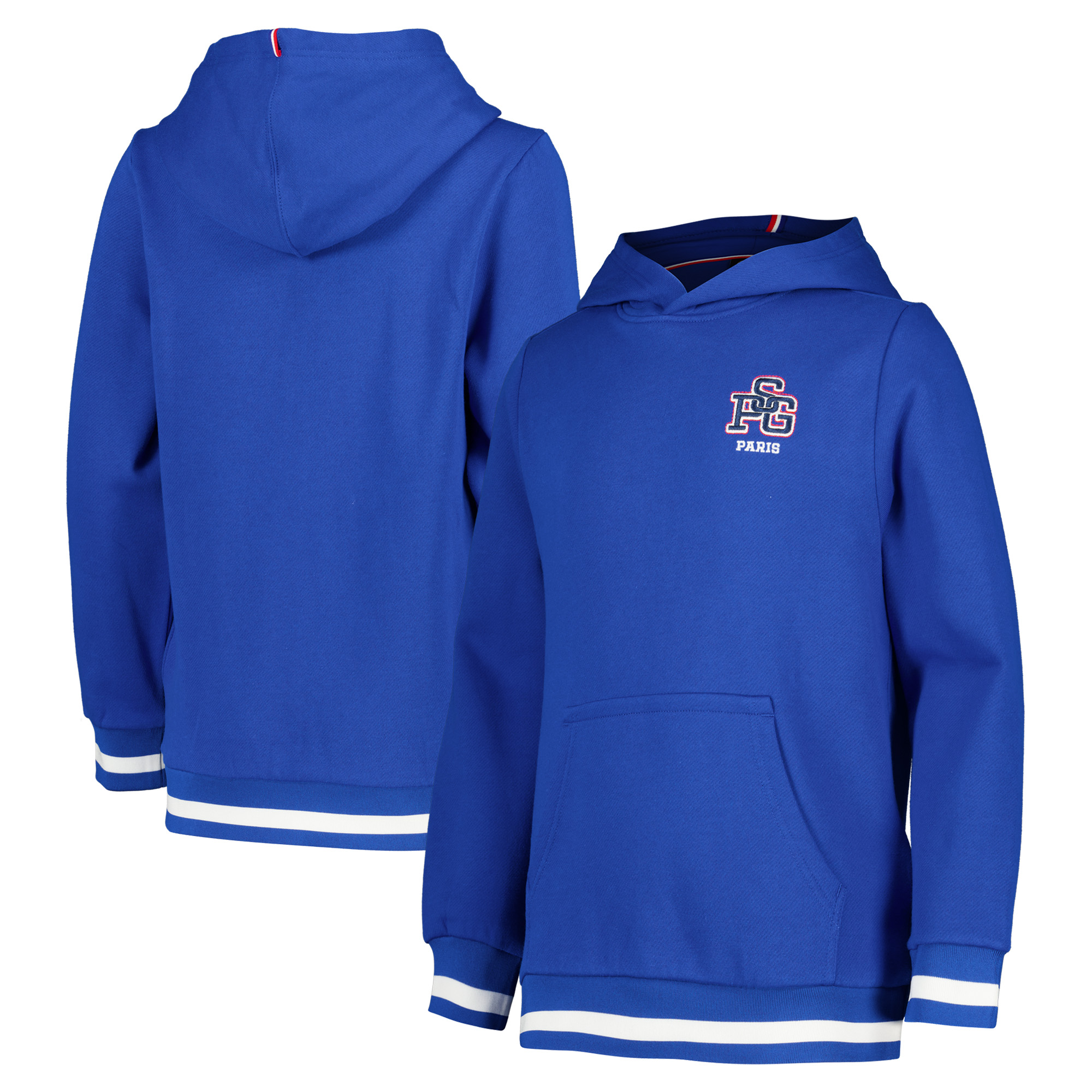 Paris Saint-Germain Retro Hoodie - Royal - Kids, , rebel_hi-res