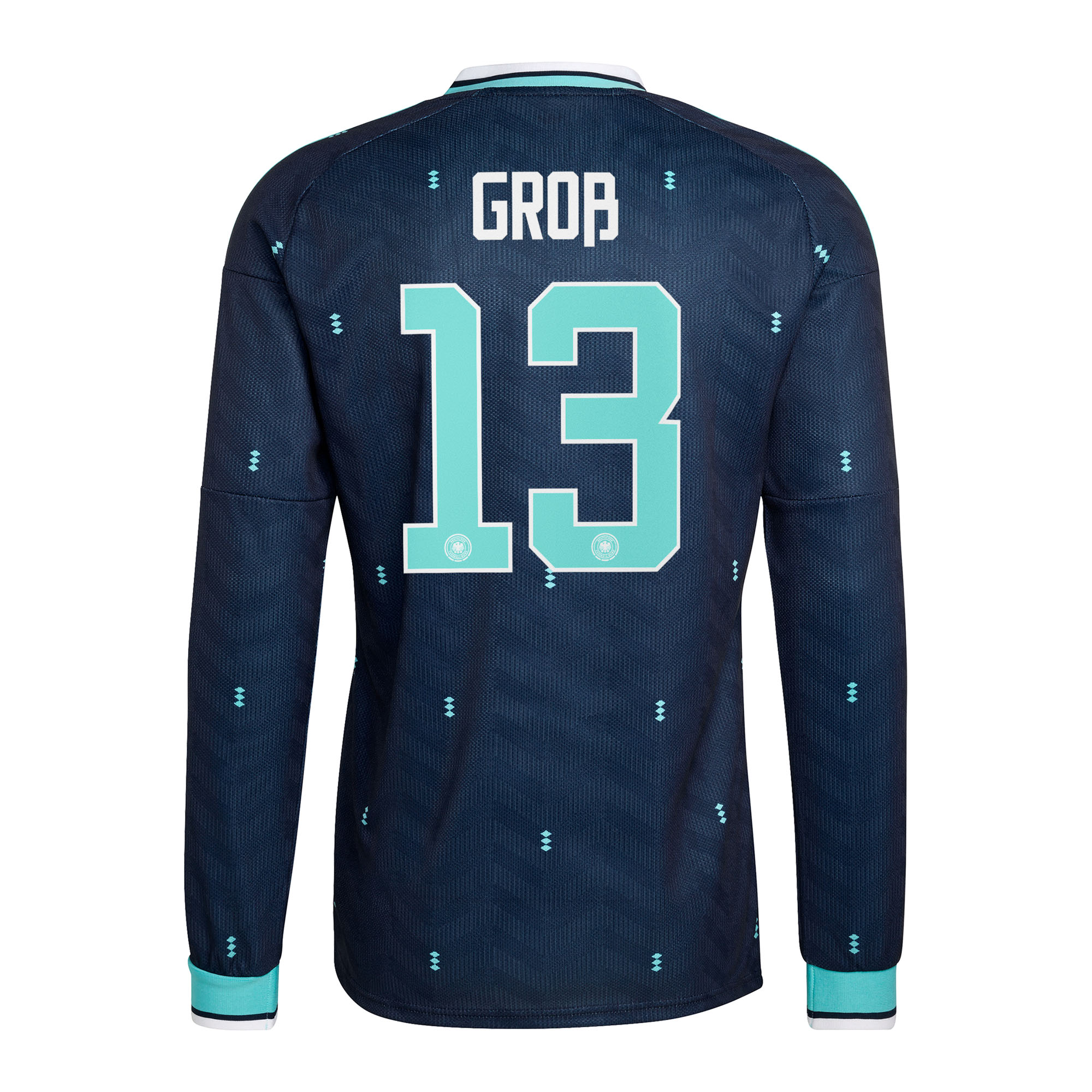 Germany National Team adidas Away Shirt 2026 - Long Sleeve with Gro&szlig; 13 printing, , rebel_hi-res