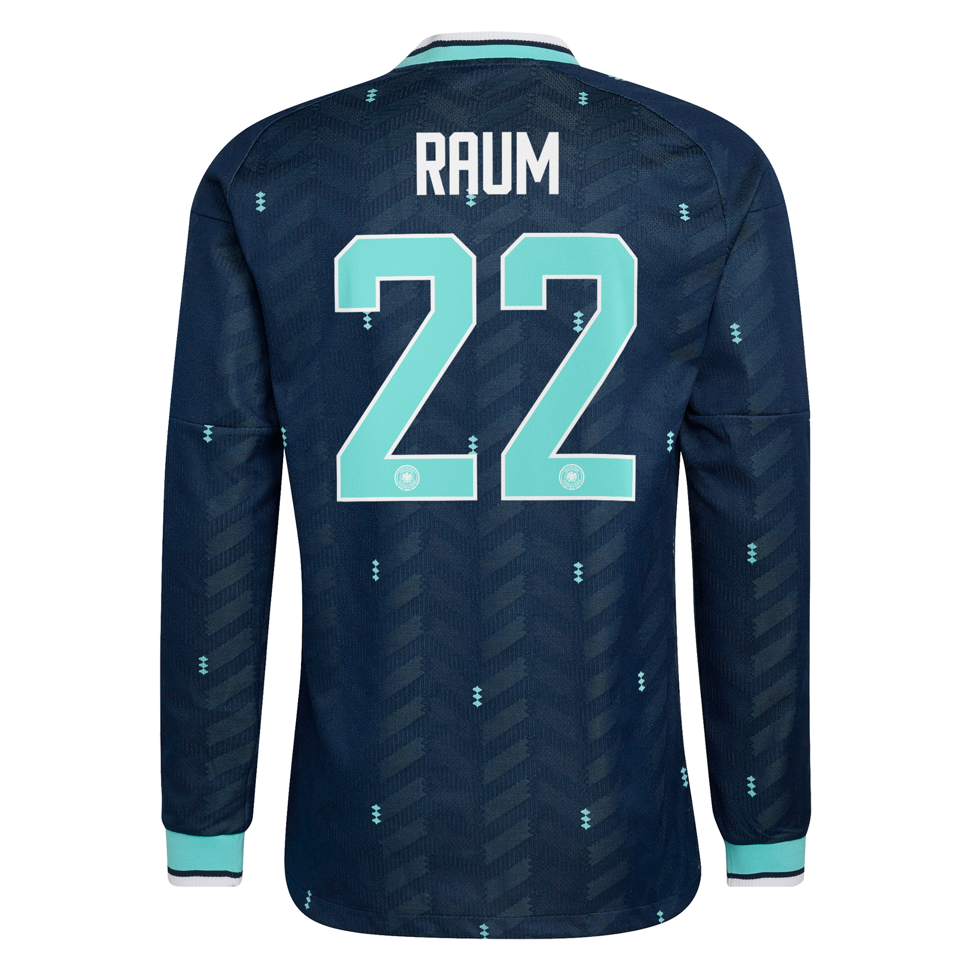 Germany National Team adidas Away Authentic Shirt 2026 - Long Sleeve with Raum 22 printing, , rebel_hi-res