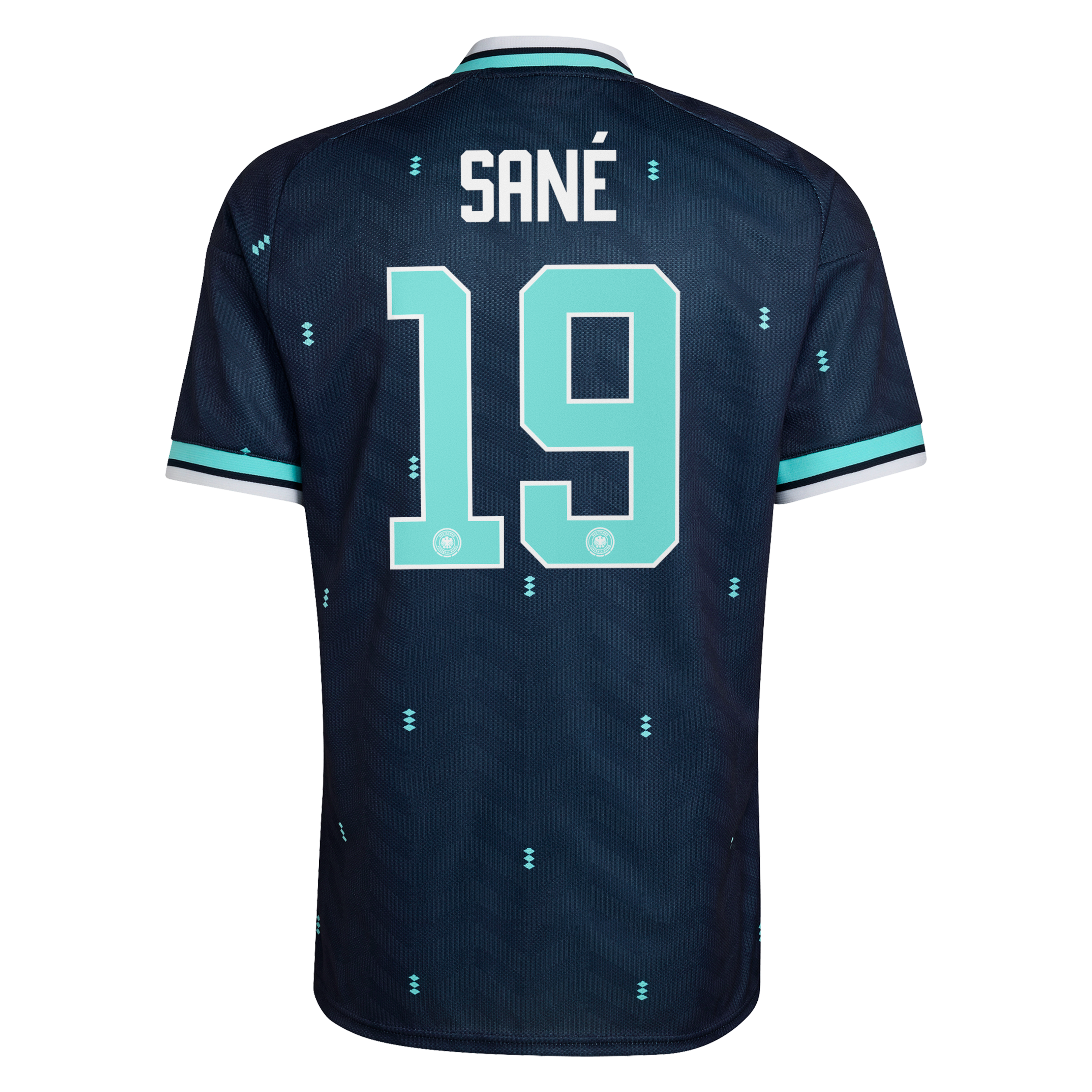 Germany National Team adidas Away Shirt 2026 with San&eacute; 19 printing, , rebel_hi-res