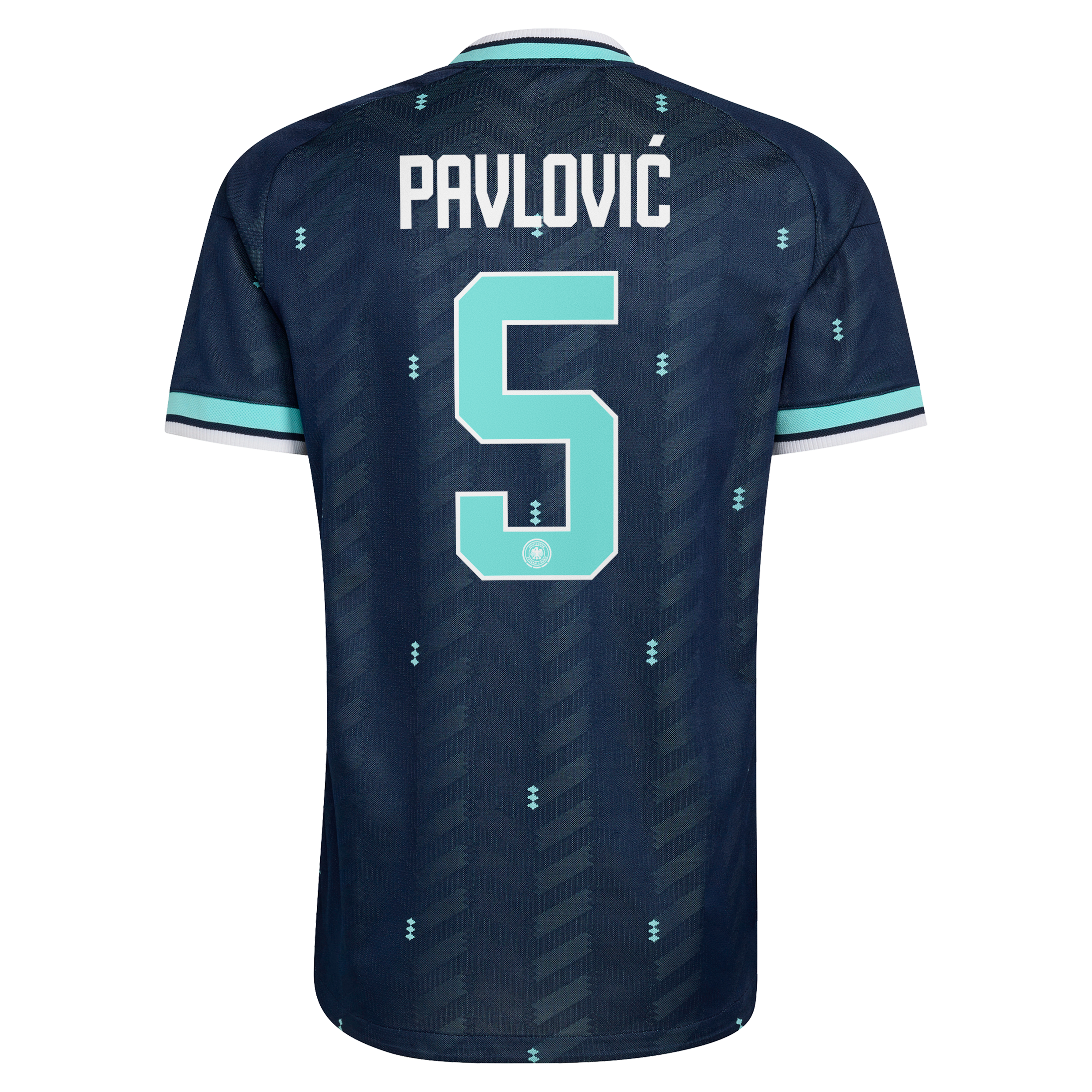 Germany National Team adidas Away Authentic Shirt 2026 with Pavlović 5 printing, , rebel_hi-res