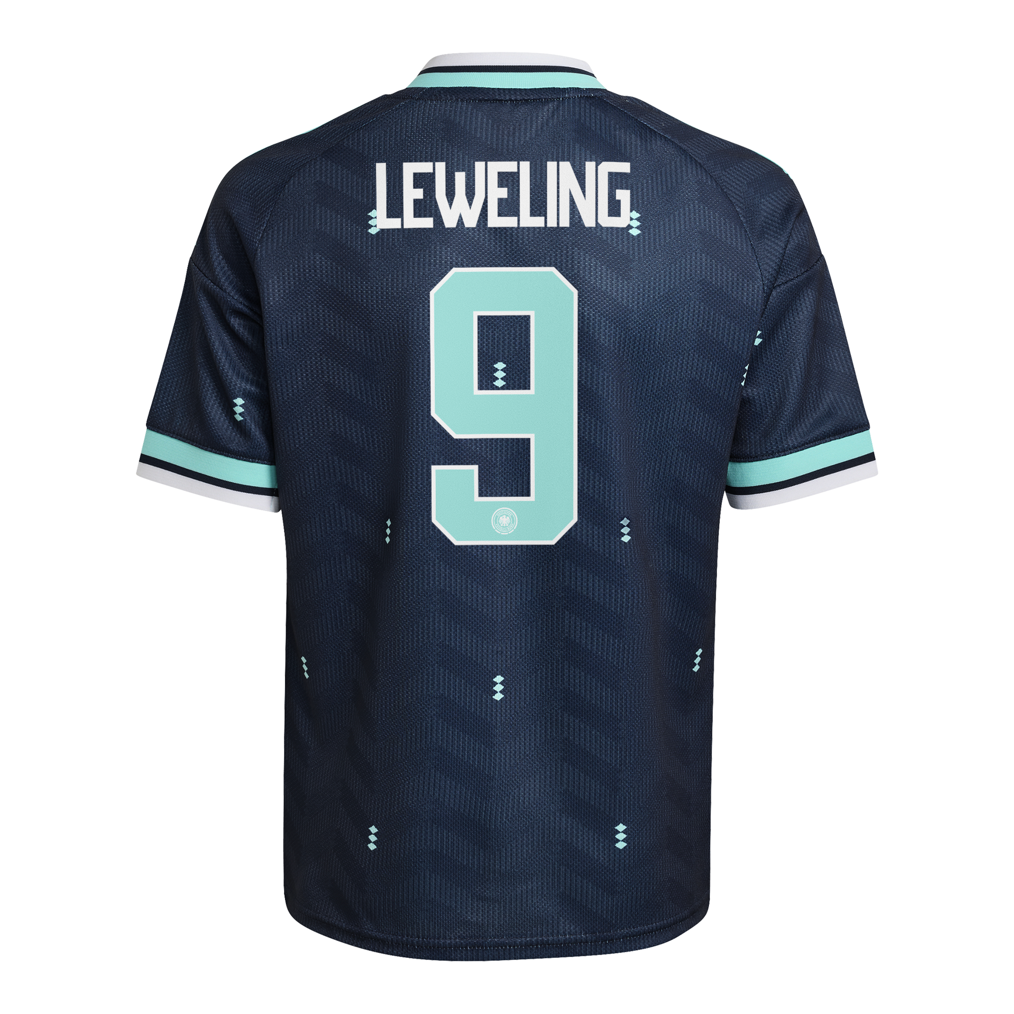 Germany National Team adidas Away Shirt 2026 - Kids with Leweling 9 printing, , rebel_hi-res