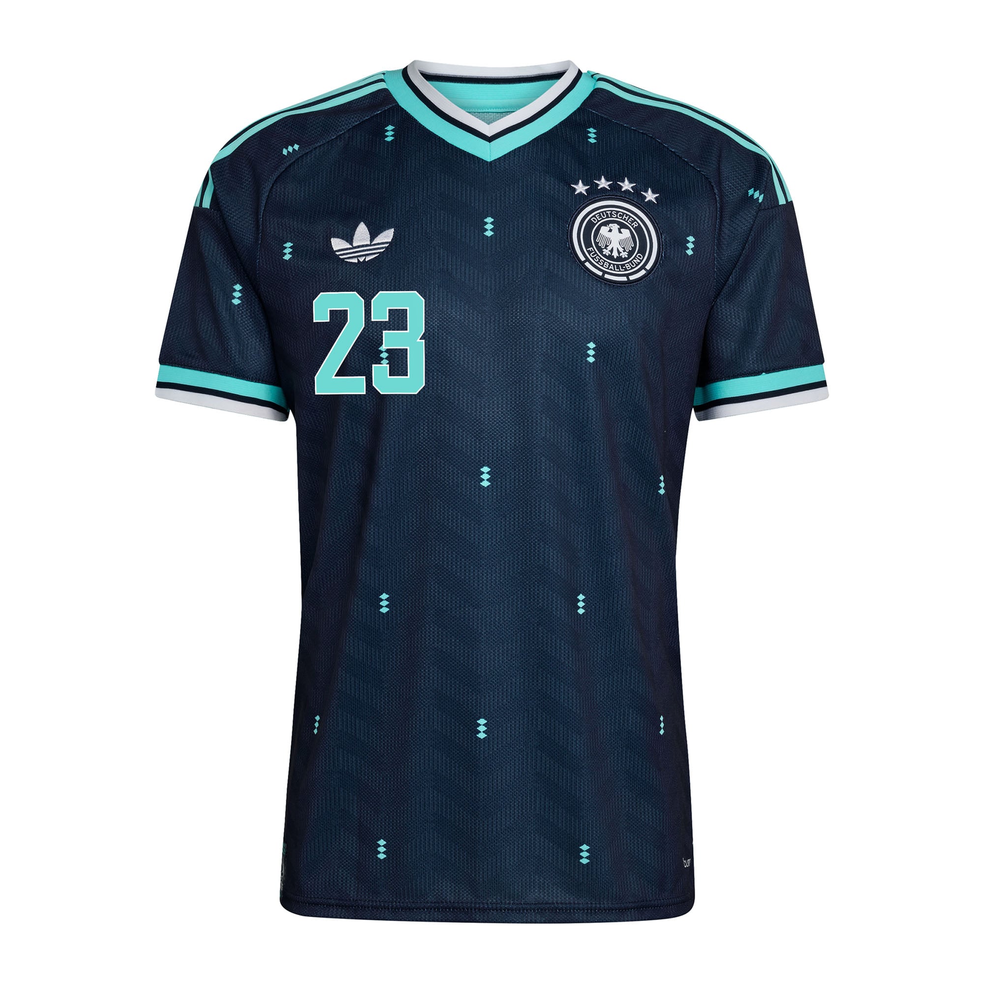 Germany National Team adidas Away Shirt 2026 with Nmecha 23 printing, , rebel_hi-res