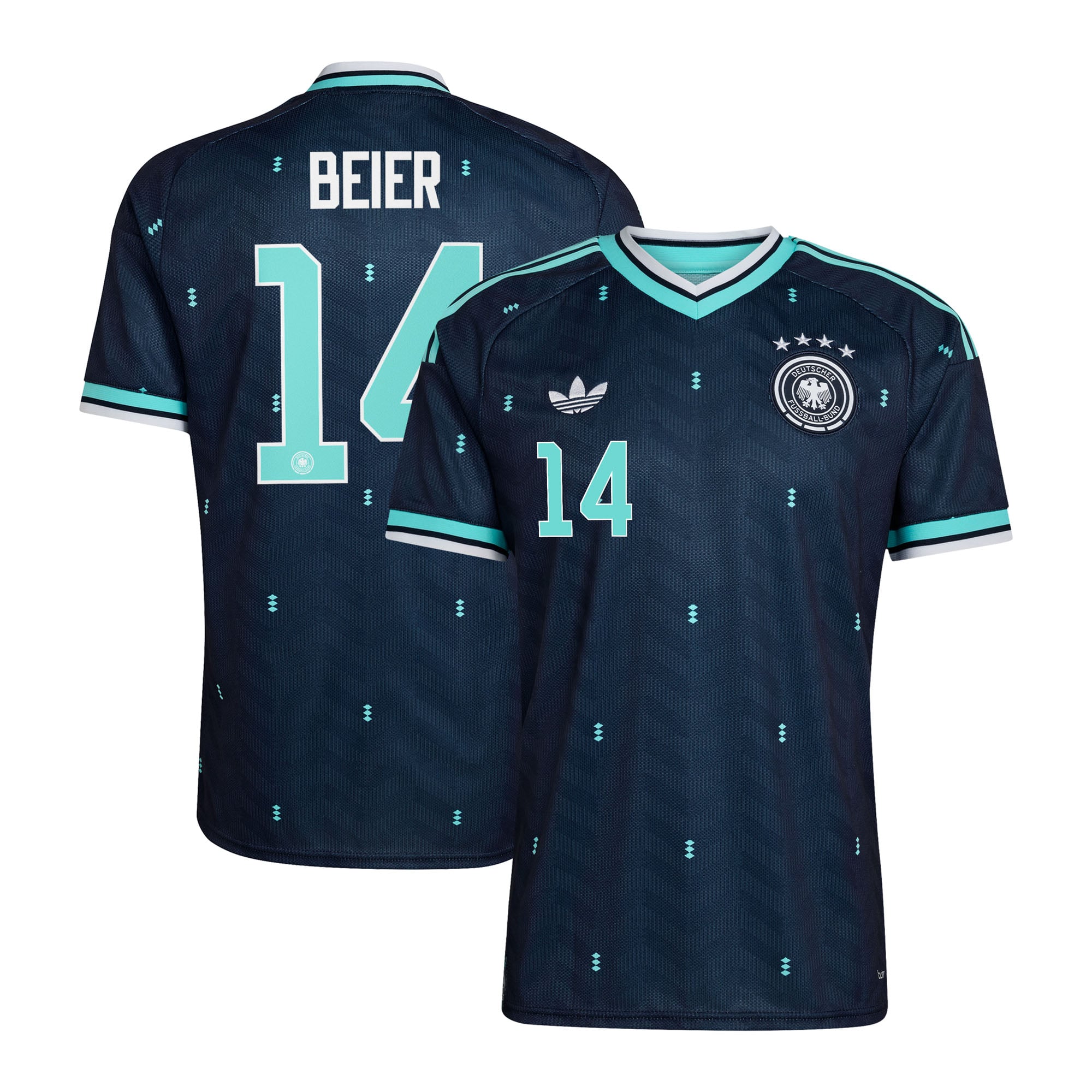 Germany National Team adidas Away Shirt 2026 with Beier 14 printing, , rebel_hi-res