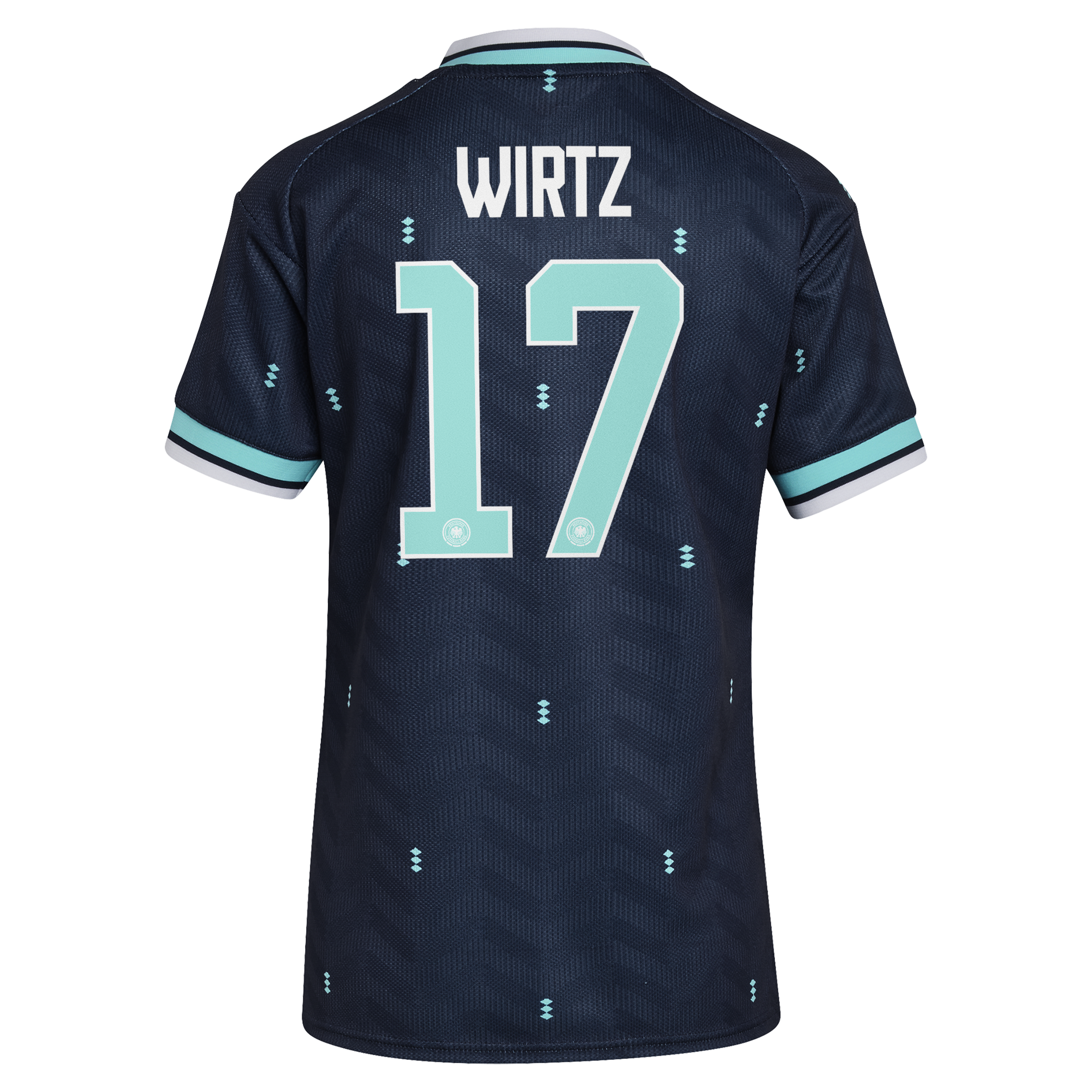 Germany National Team adidas Away Shirt 2026 - Womens with Wirtz 17 printing, , rebel_hi-res