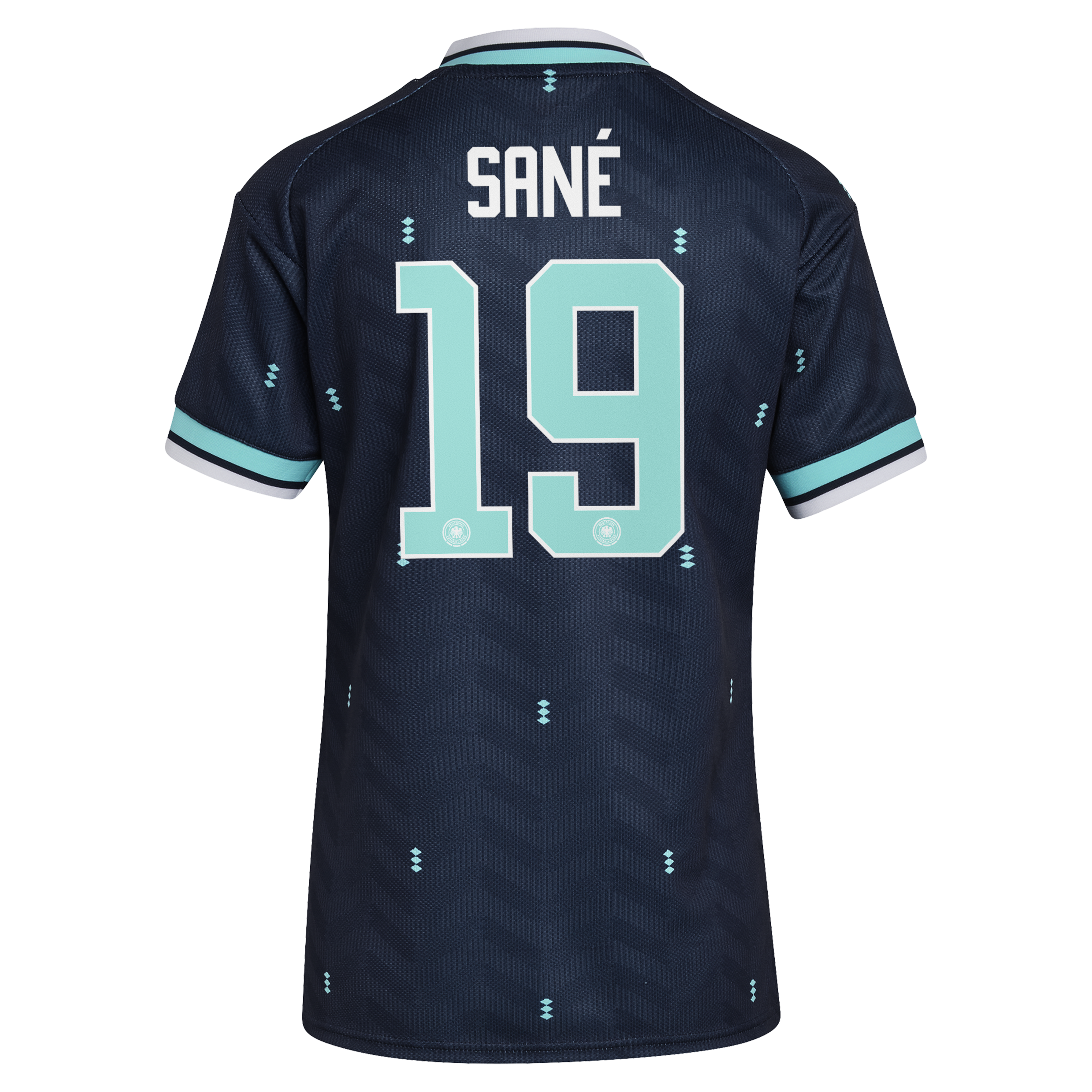 Germany National Team adidas Away Shirt 2026 - Womens with San&eacute; 19 printing, , rebel_hi-res