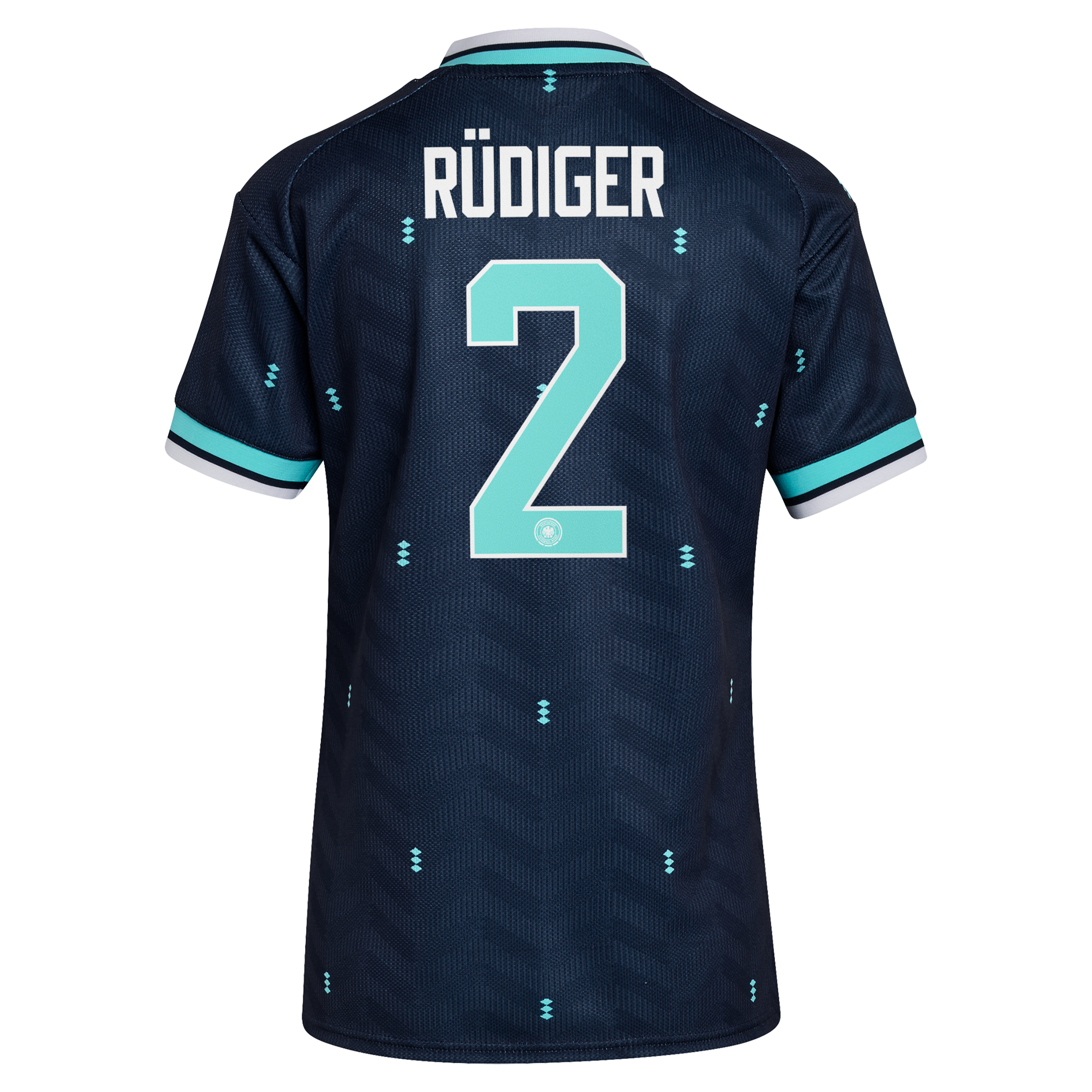 Germany National Team adidas Away Shirt 2026 - Womens with R&uuml;diger 2 printing, , rebel_hi-res