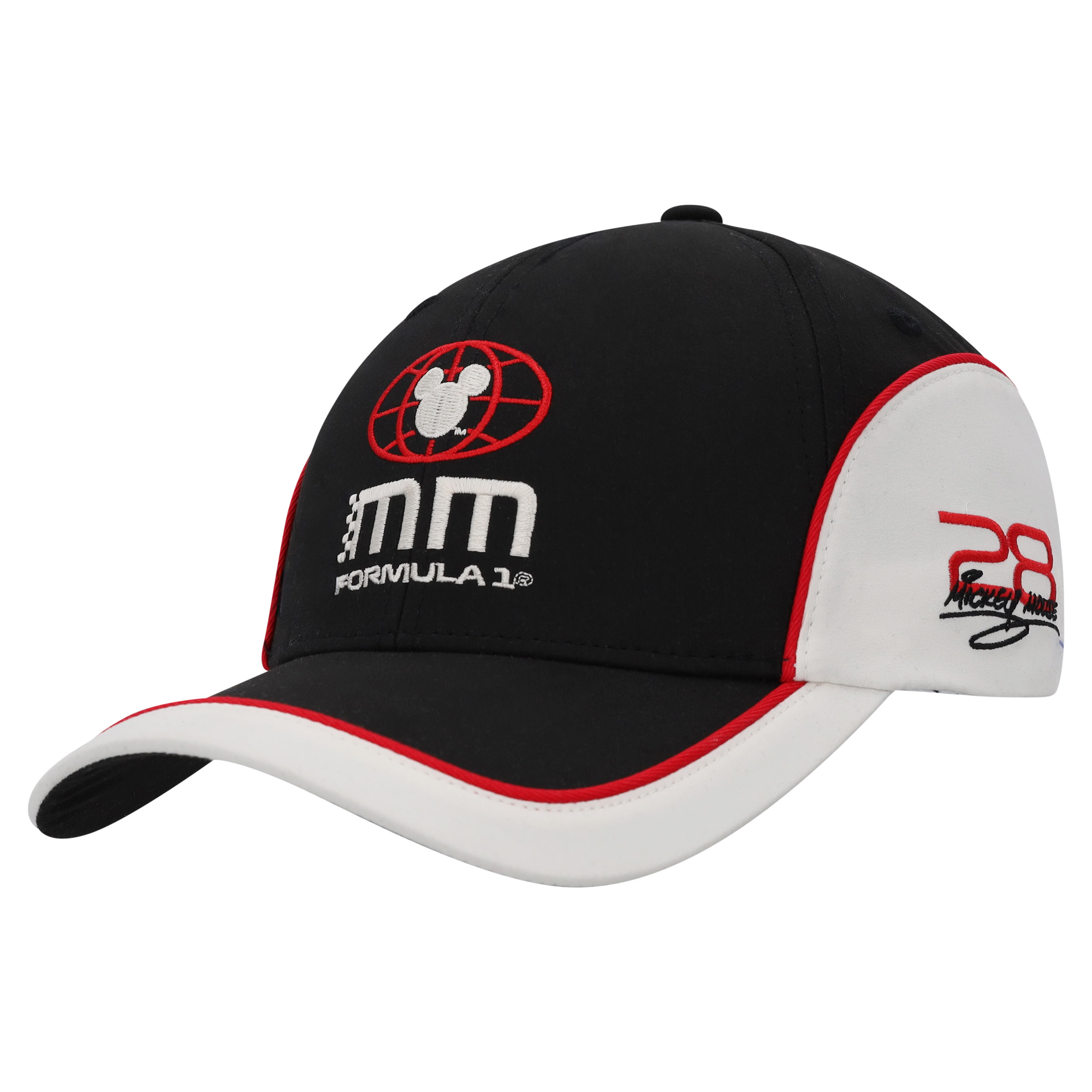 Formula 1 X Disney Race Hat - Black & Ivory - Unisex, , rebel_hi-res