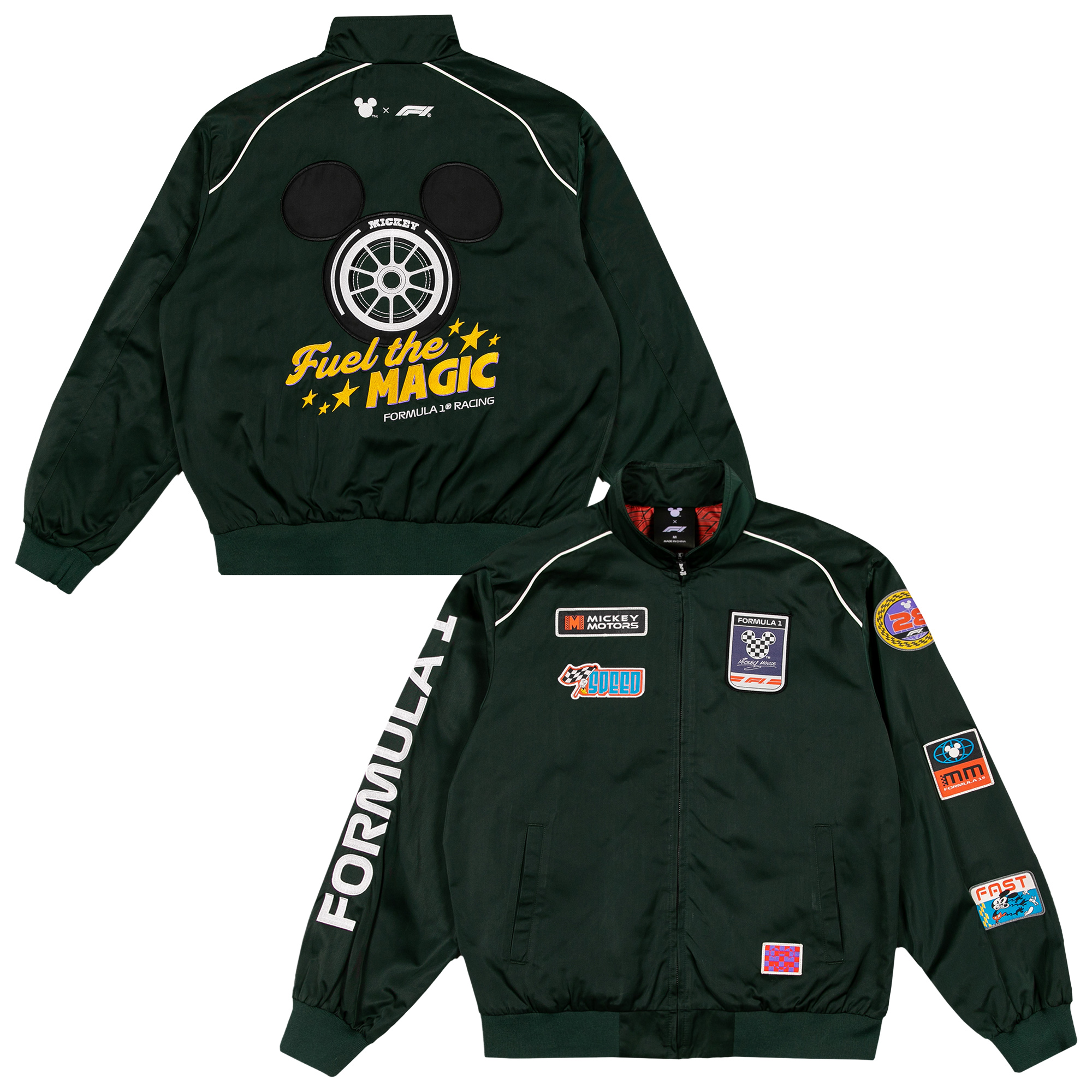 Formula 1 X Disney Fuel Racing Jacket - Green - Unisex, , rebel_hi-res