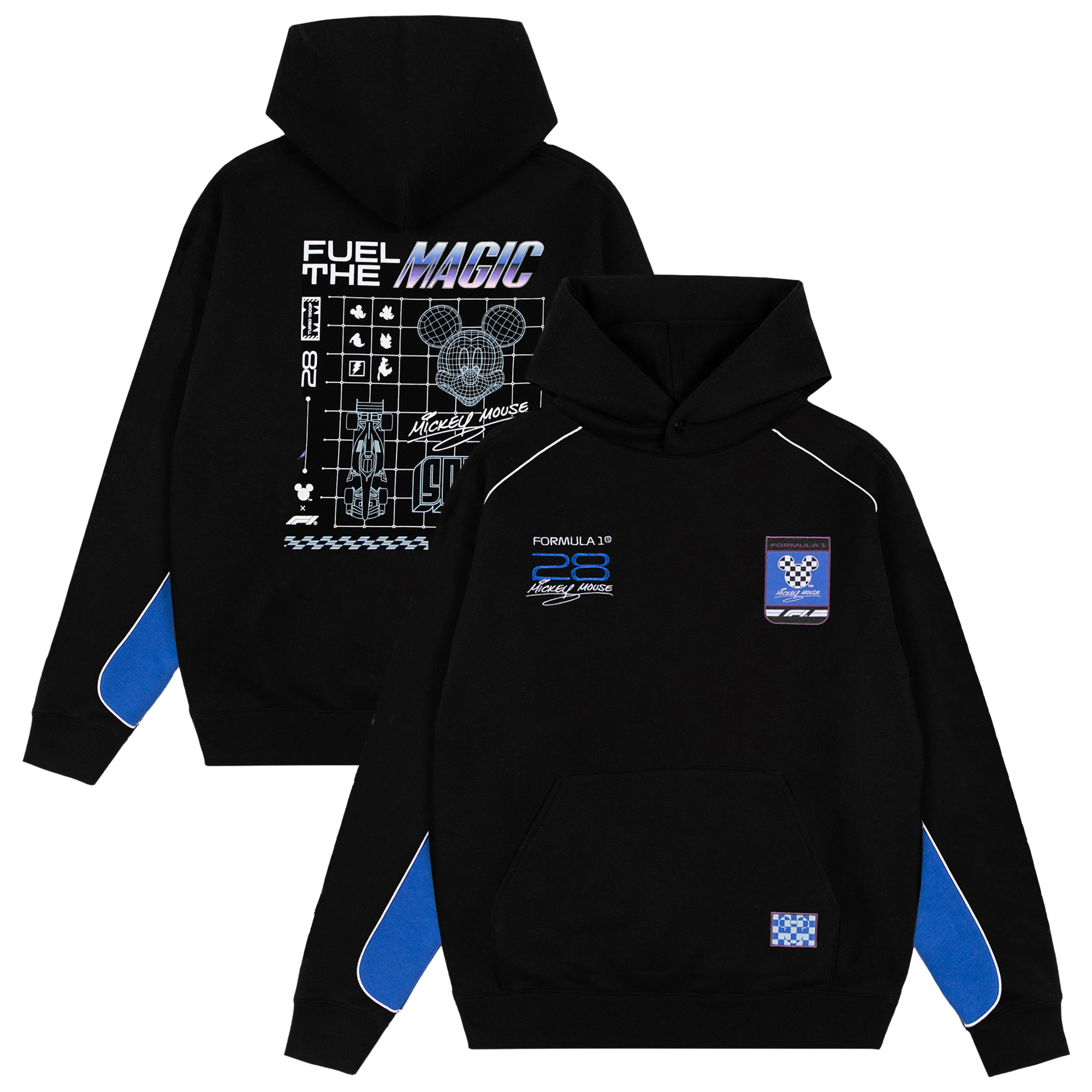 Formula 1 X Disney Crested Hoodie - Black, , rebel_hi-res