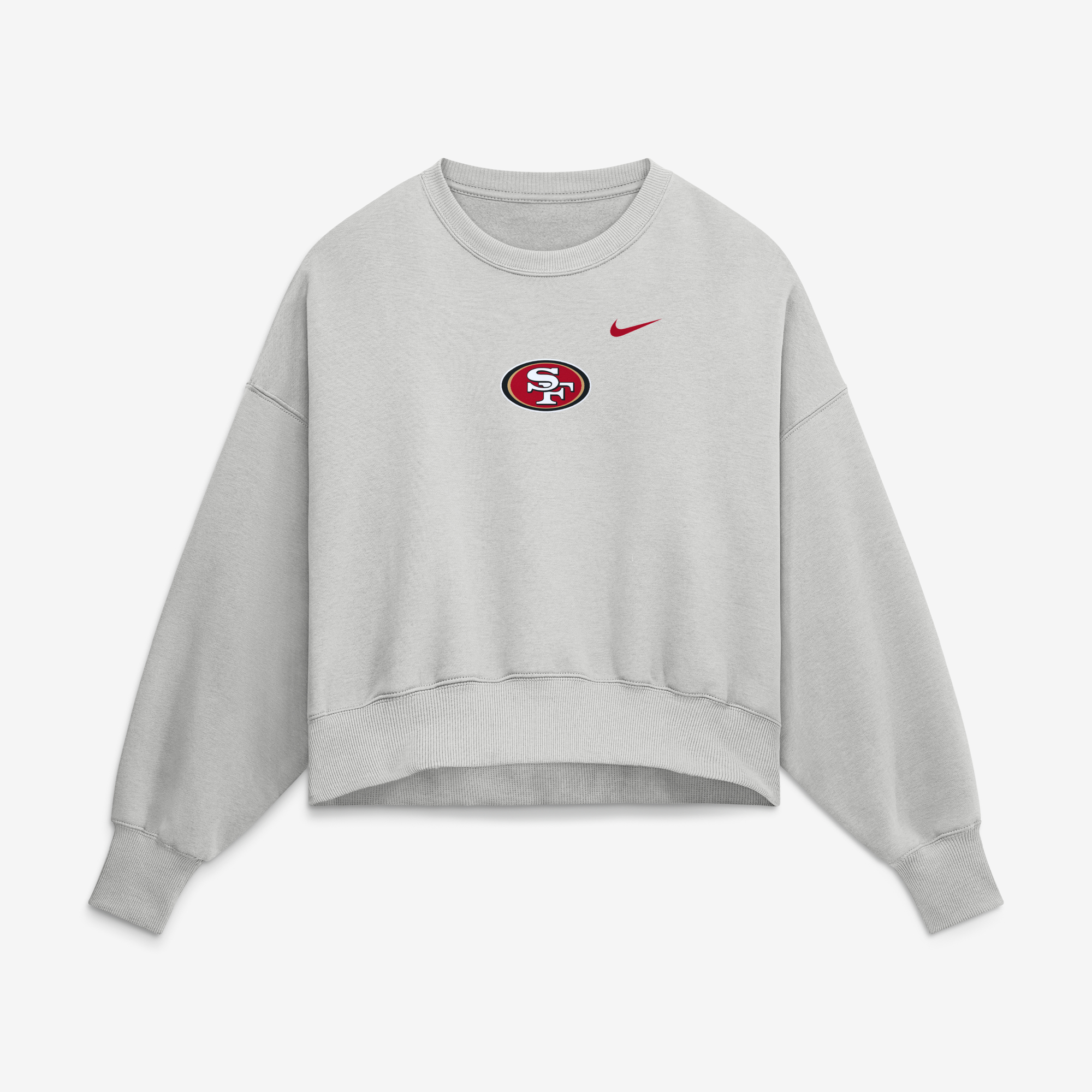 San Francisco 49ers Nike Phoenix Crew Fleece - Womens, , rebel_hi-res