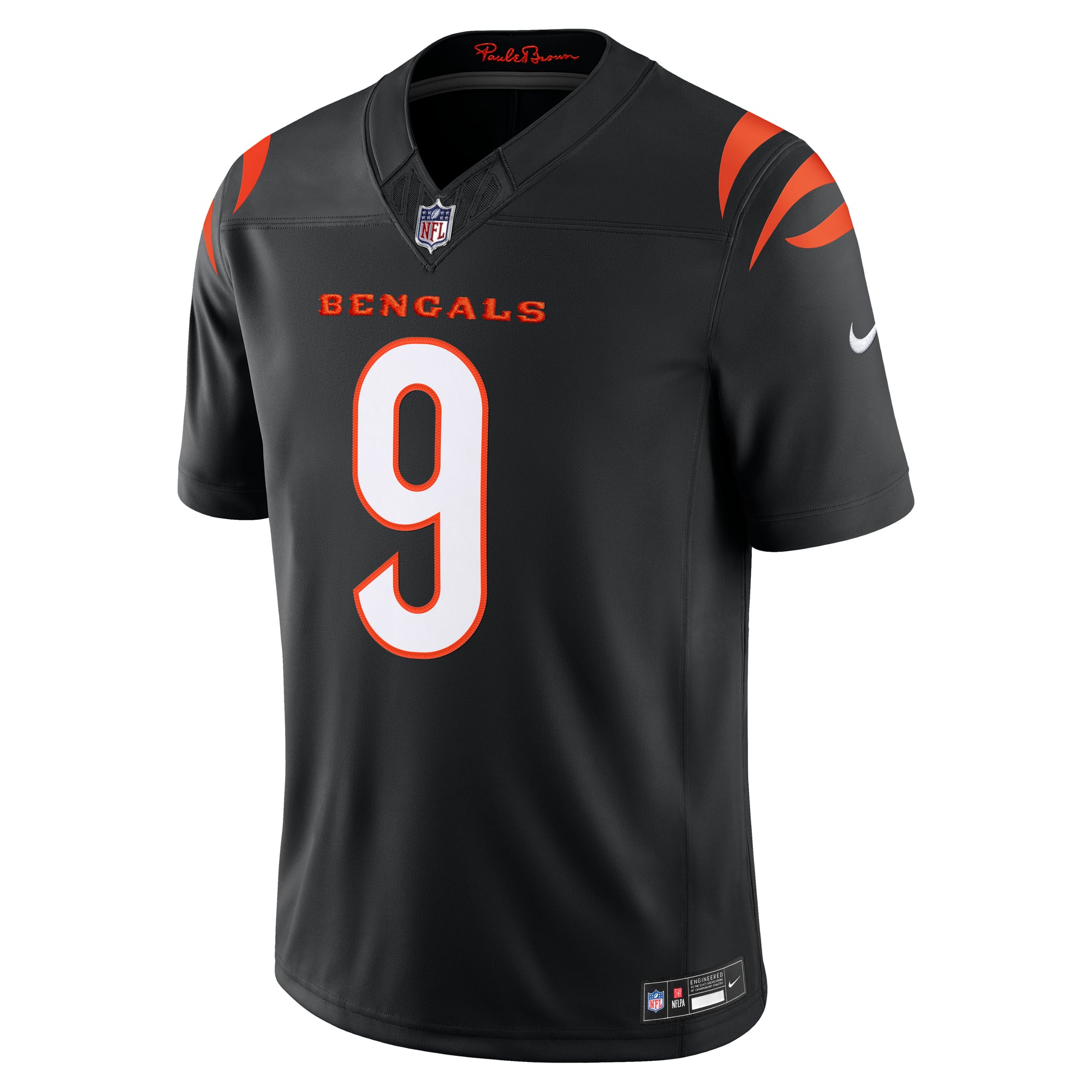 Cincinnati Bengals Nike Limited Jersey Home - Joe Burrow - Mens, , rebel_hi-res