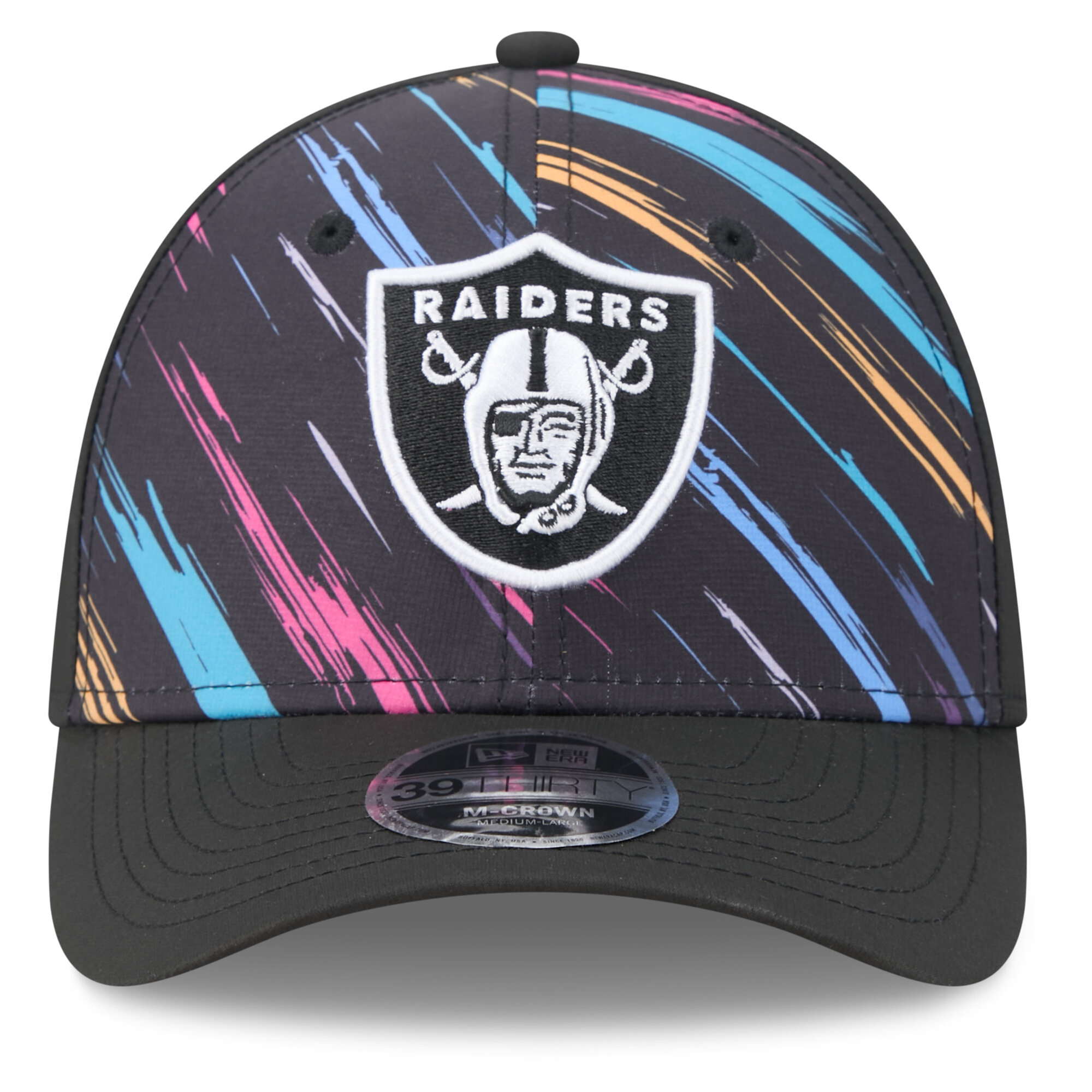 Las Vegas Raiders New Era 2026 Crucial Catch 39Thirty Cap, , rebel_hi-res