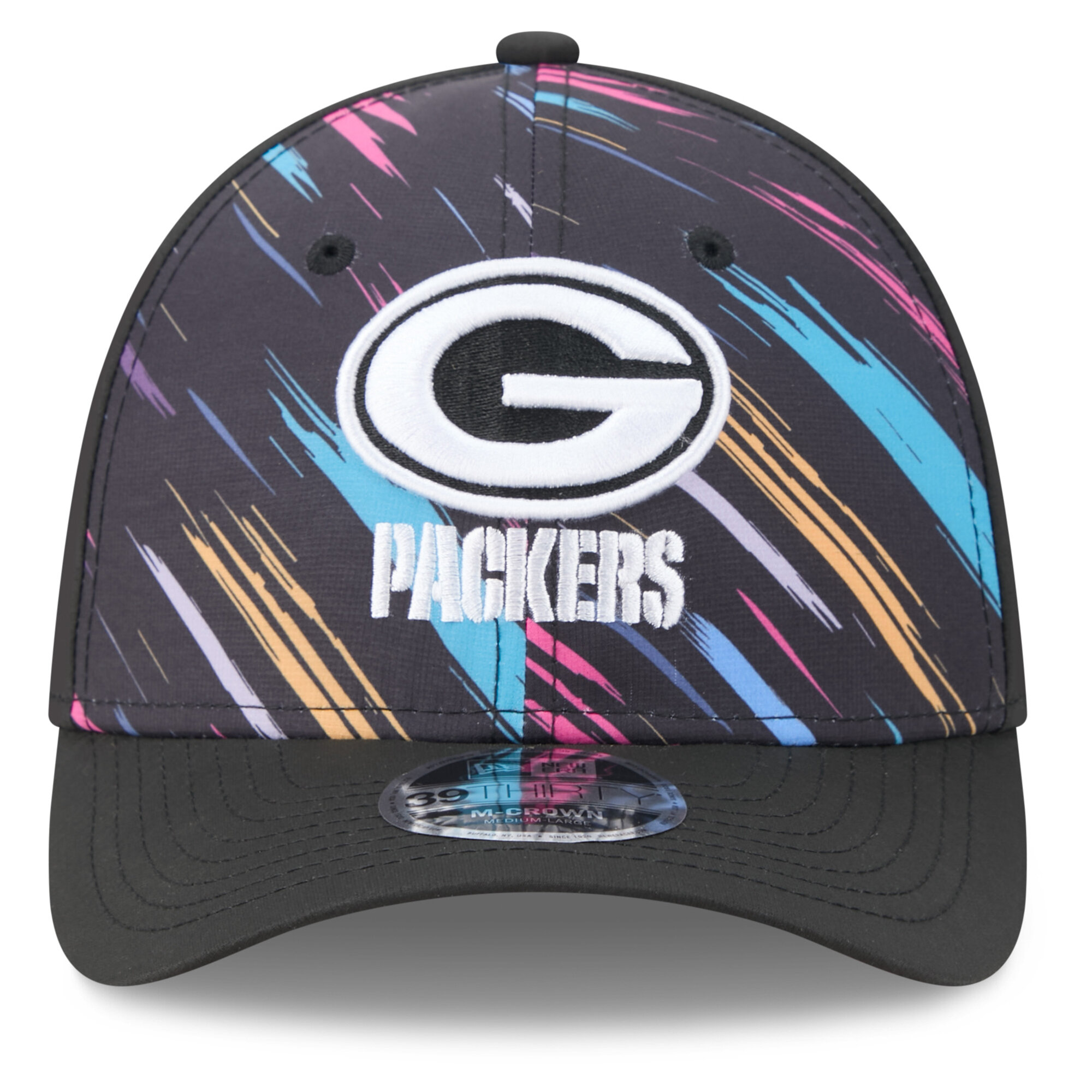 Green Bay Packers New Era 2026 Crucial Catch 39Thirty Cap, , rebel_hi-res