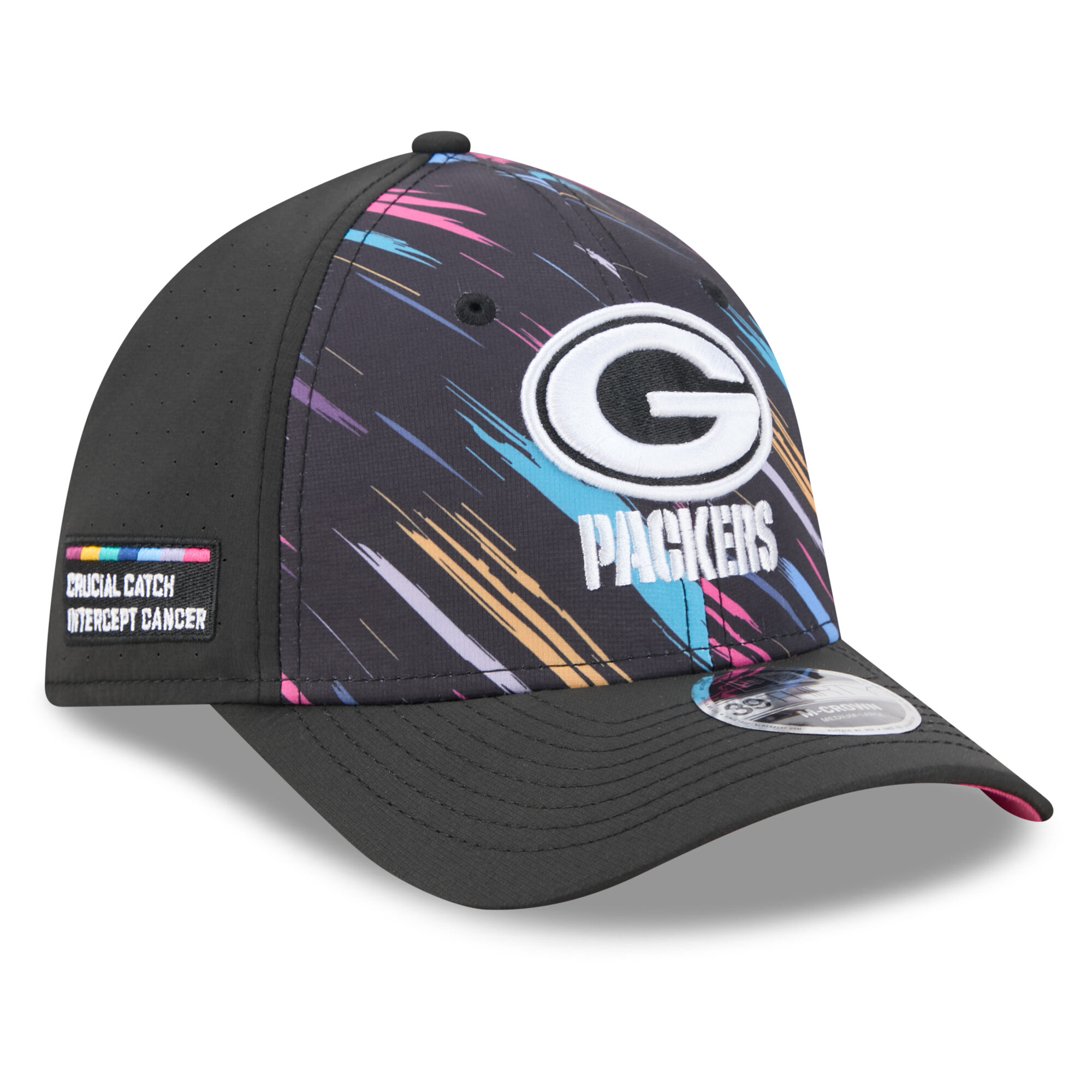 Green Bay Packers New Era 2026 Crucial Catch 39Thirty Cap, , rebel_hi-res