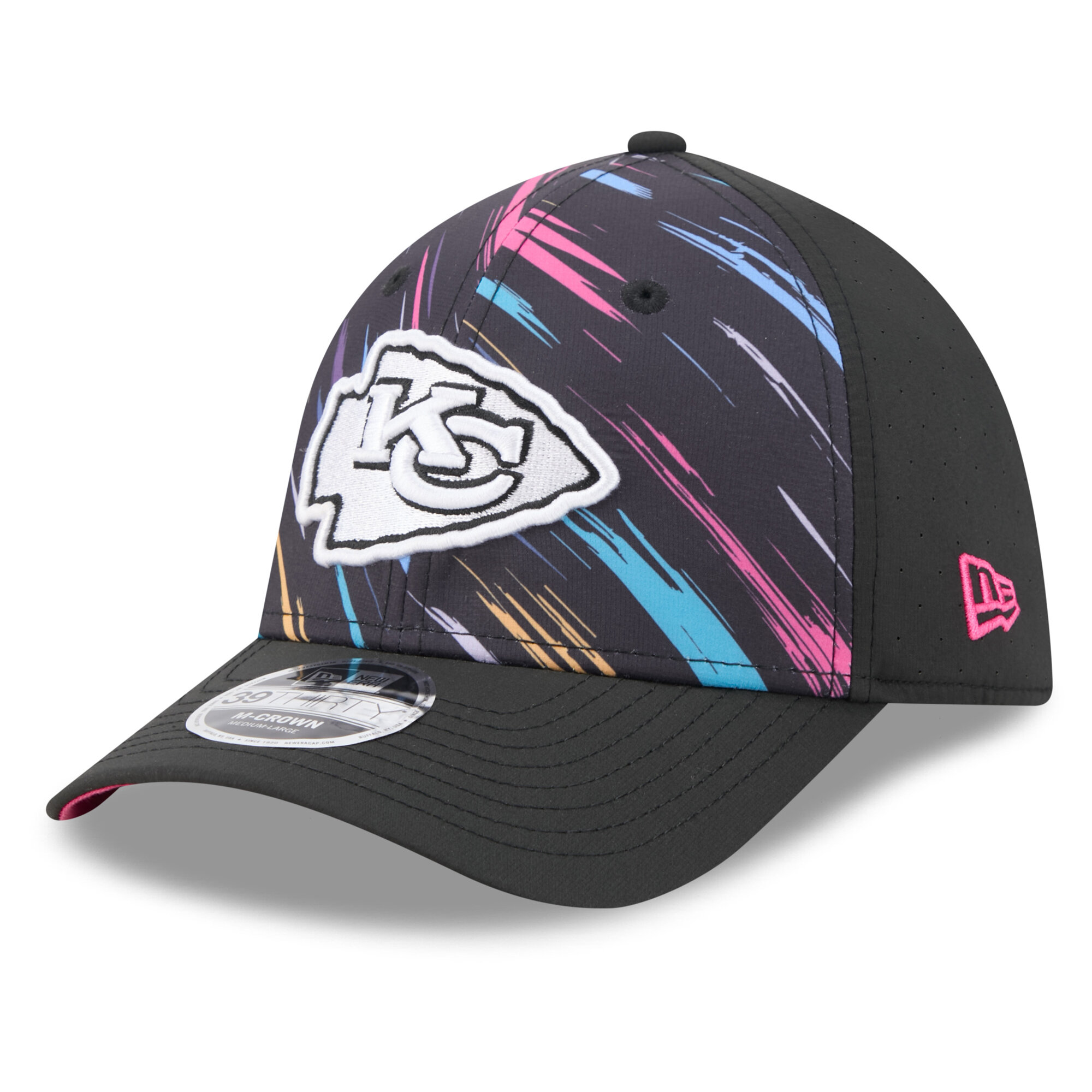 Kansas City Chiefs New Era 2026 Crucial Catch 39Thirty Cap, , rebel_hi-res