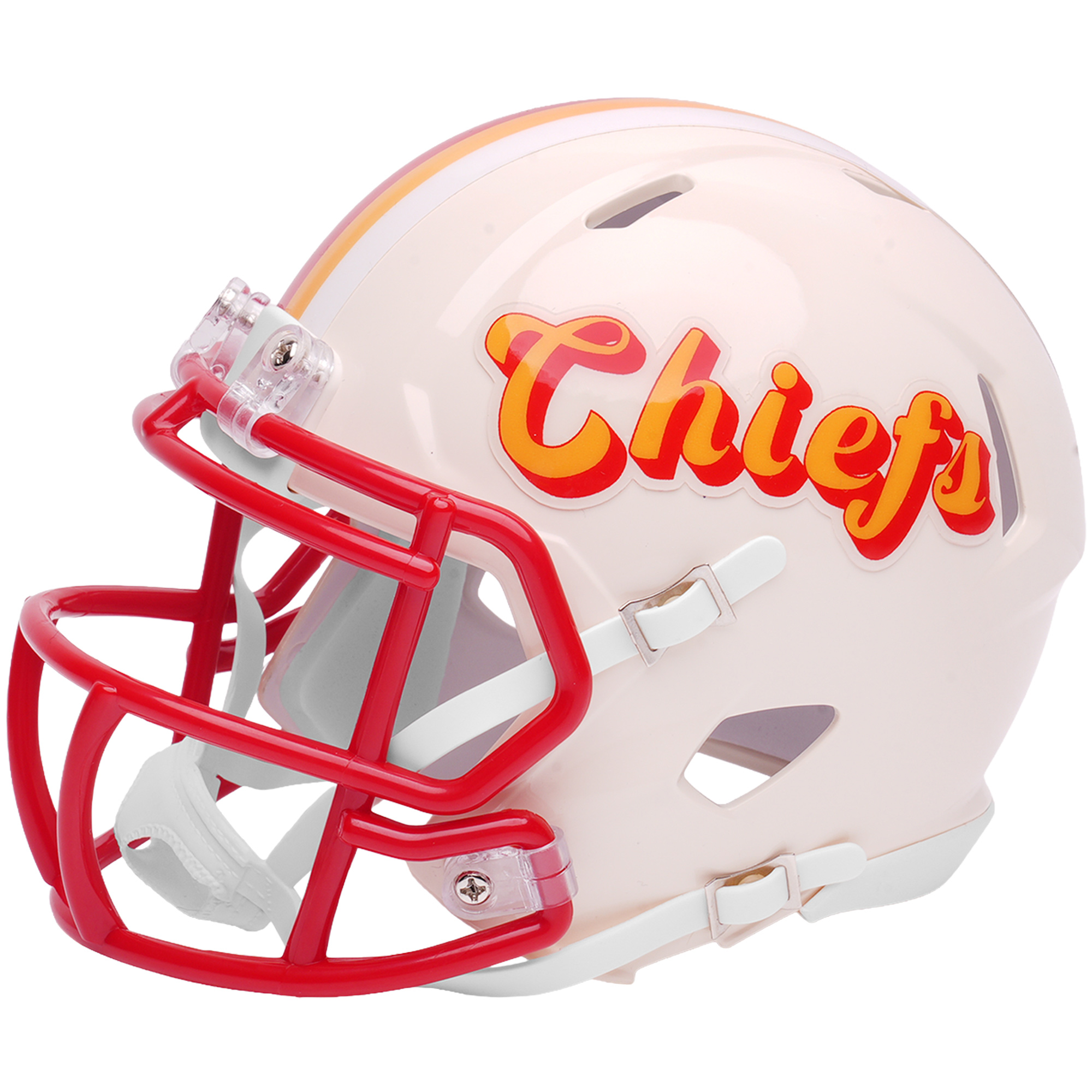Kansas City Chiefs Riddell Retro Speed Mini Helmet, , rebel_hi-res