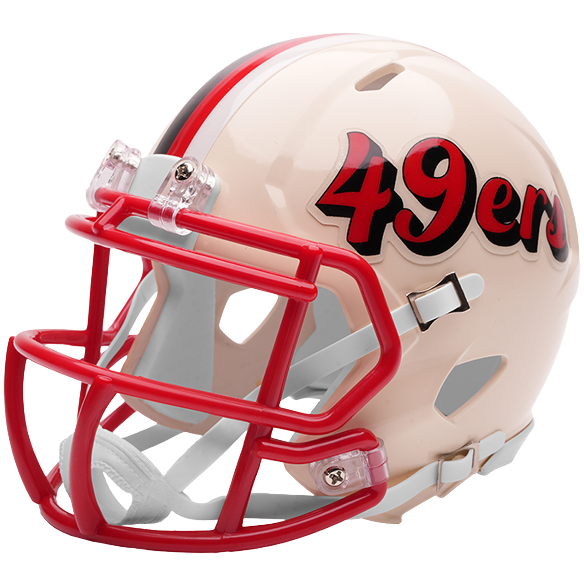 San Francisco 49ers Riddell Retro Speed Mini Helmet, , rebel_hi-res