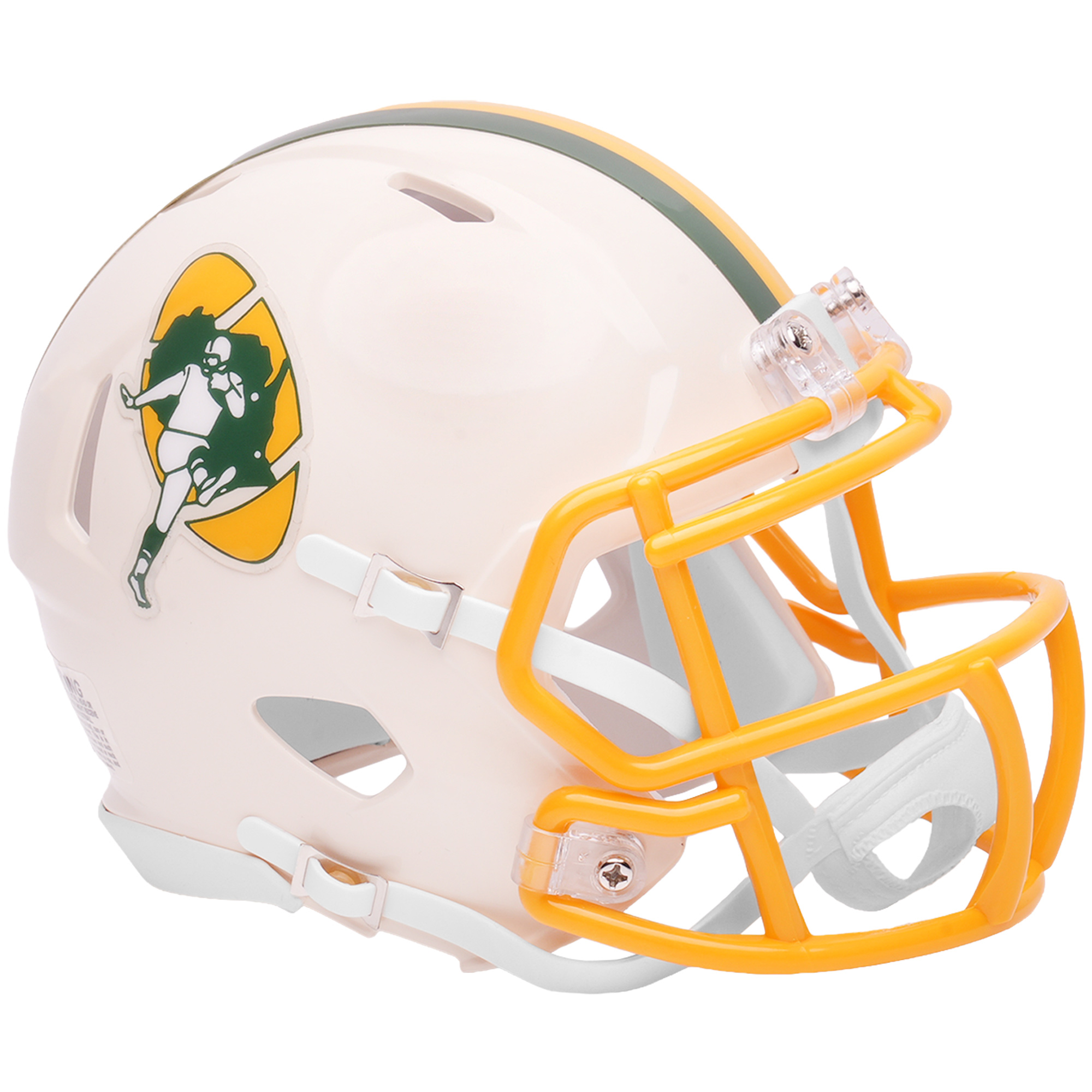 Green Bay Packers Riddell Retro Speed Mini Helmet, , rebel_hi-res
